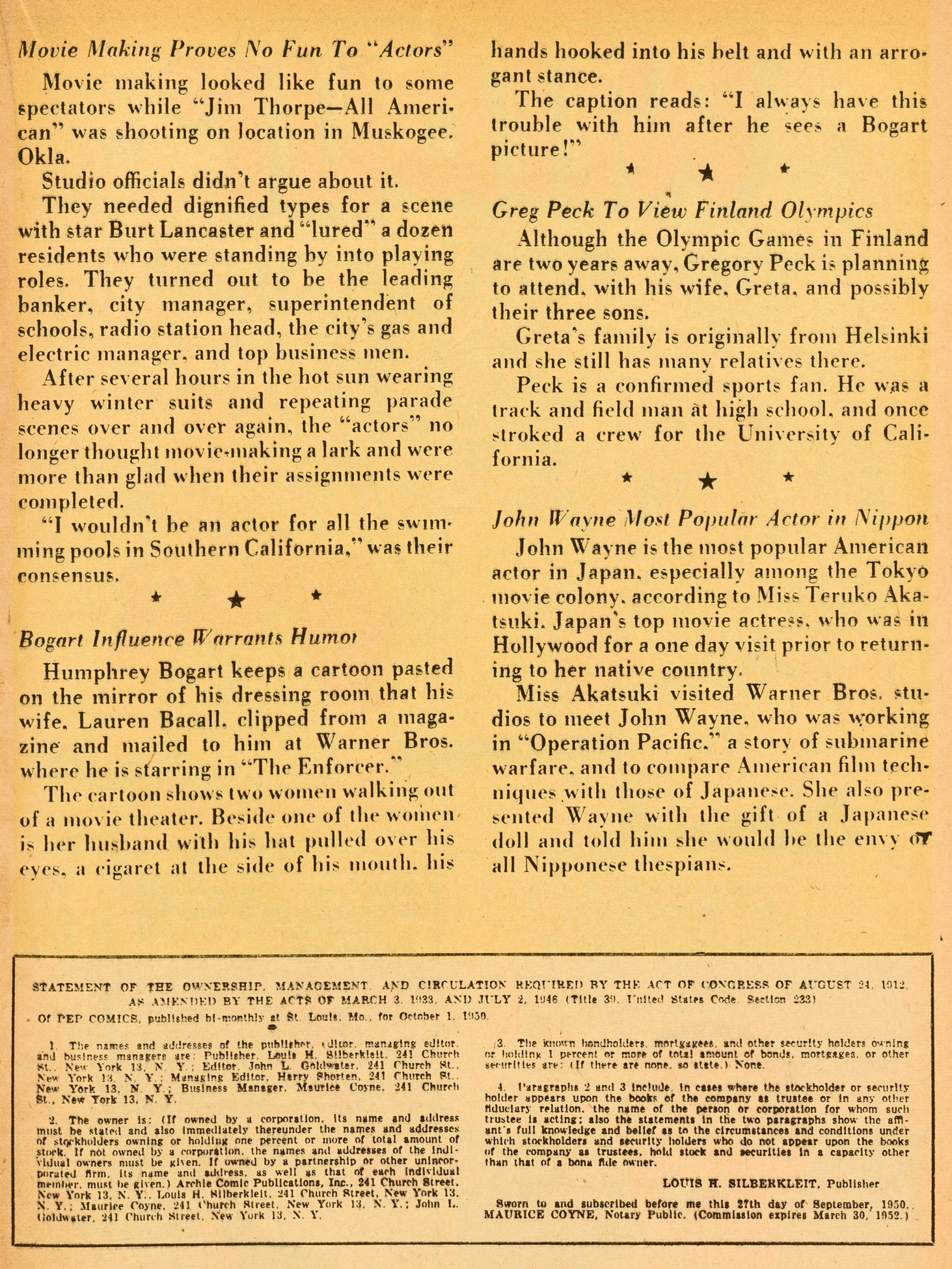 Read online Pep Comics comic -  Issue #84 - 27