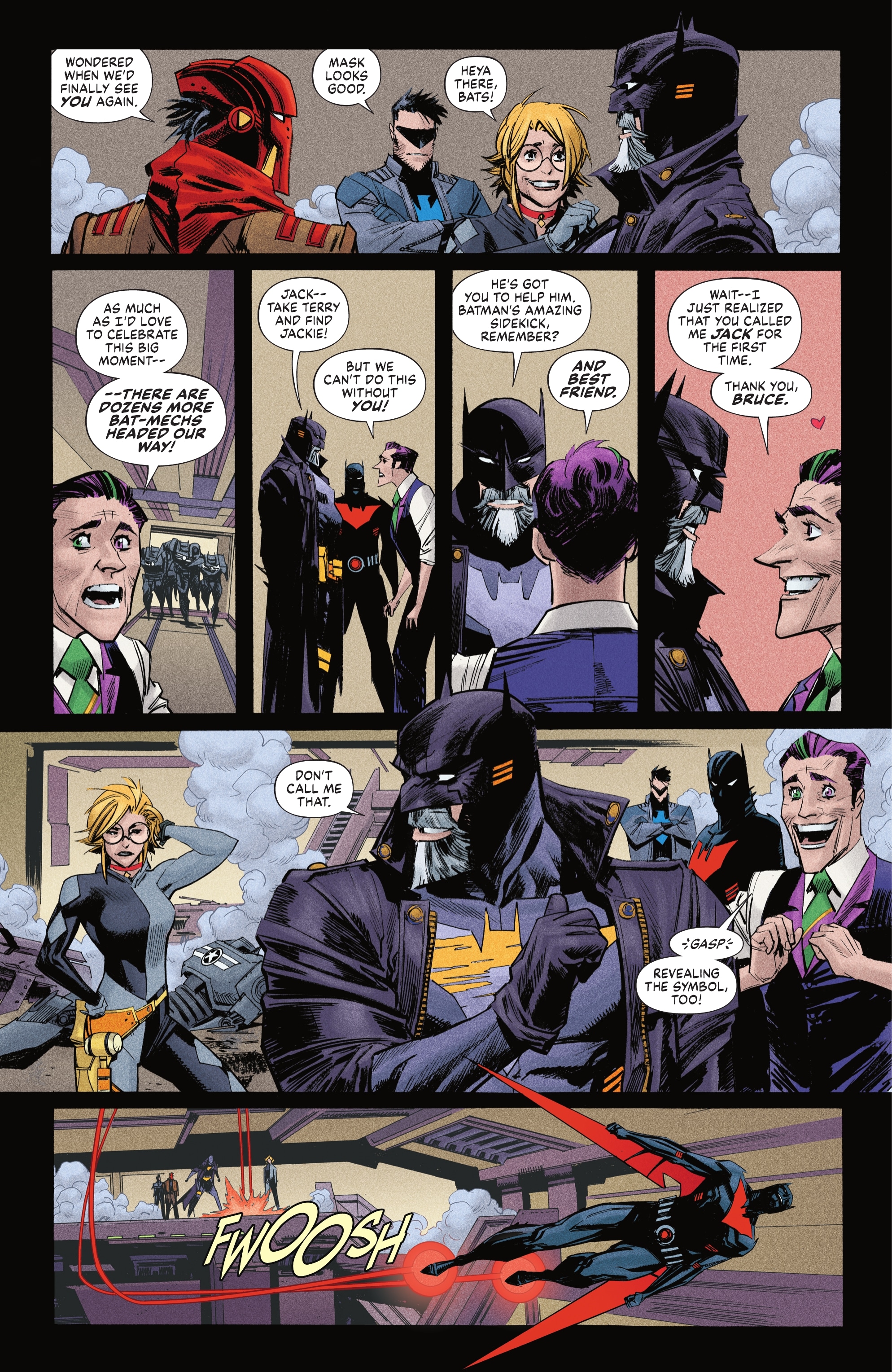 Read online Batman: Beyond the White Knight comic -  Issue #8 - 17