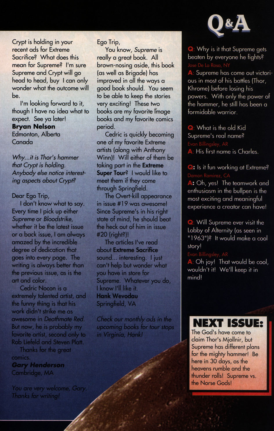 Read online Supreme (1992) comic -  Issue #20 - 26