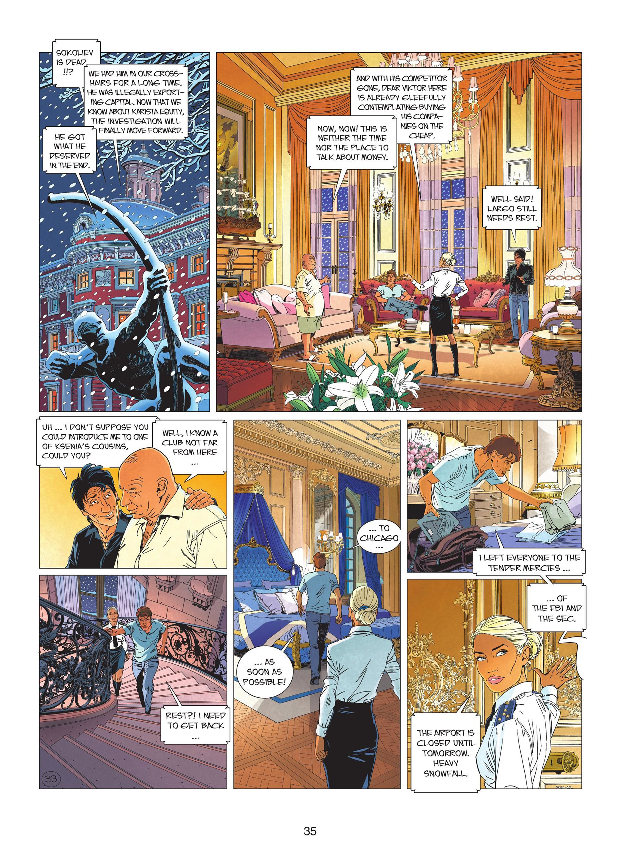 Read online Largo Winch comic -  Issue #18 - 37