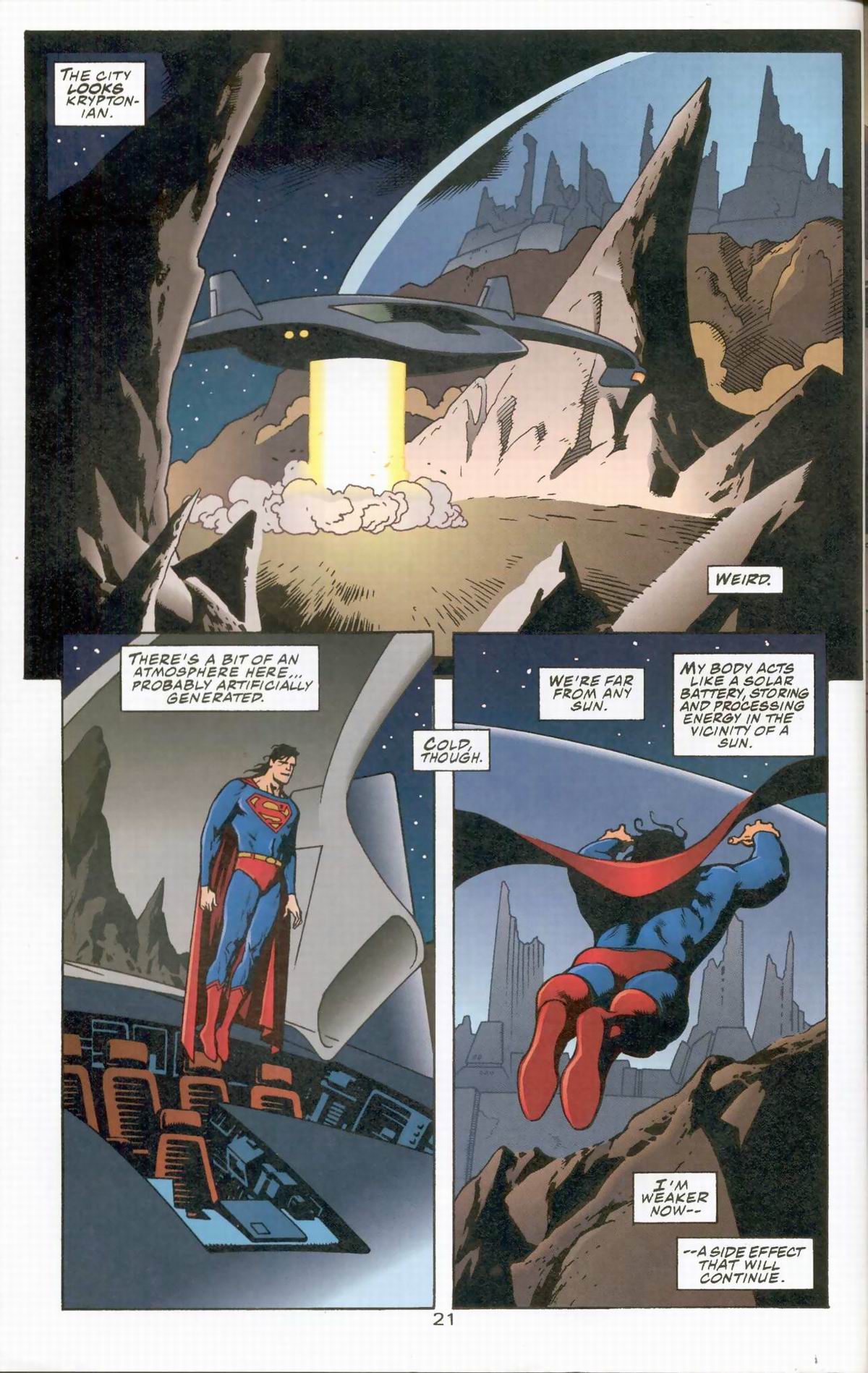 Read online Superman vs. Aliens comic -  Issue #1 - 24