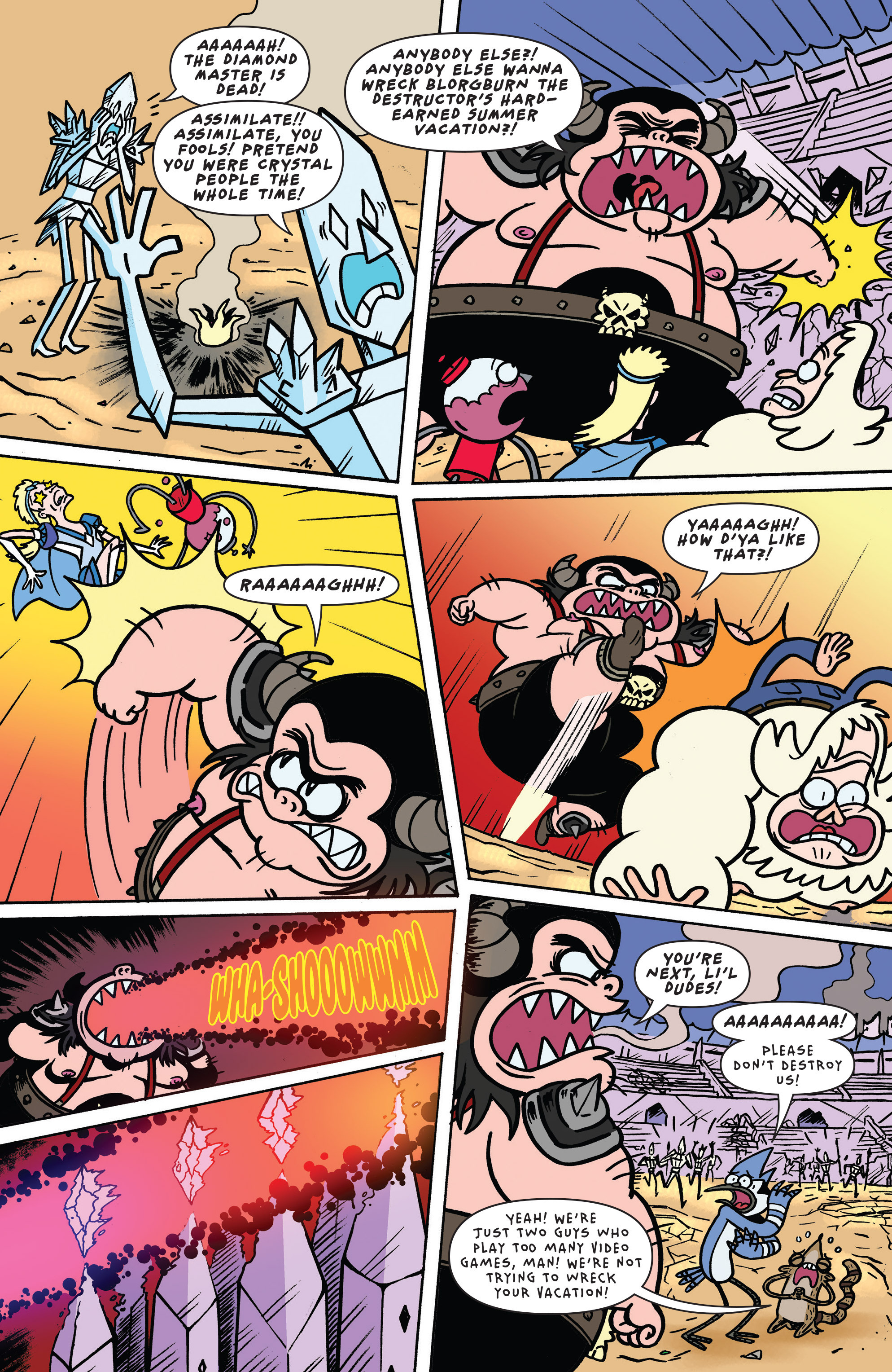 Read online Regular Show comic -  Issue #32 - 11