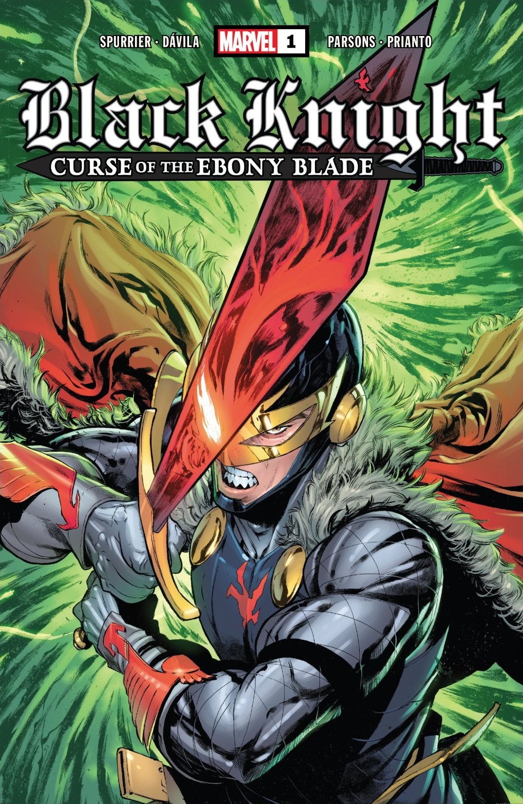 Read online Black Knight: Curse Of The Ebony Blade comic -  Issue #1 - 1