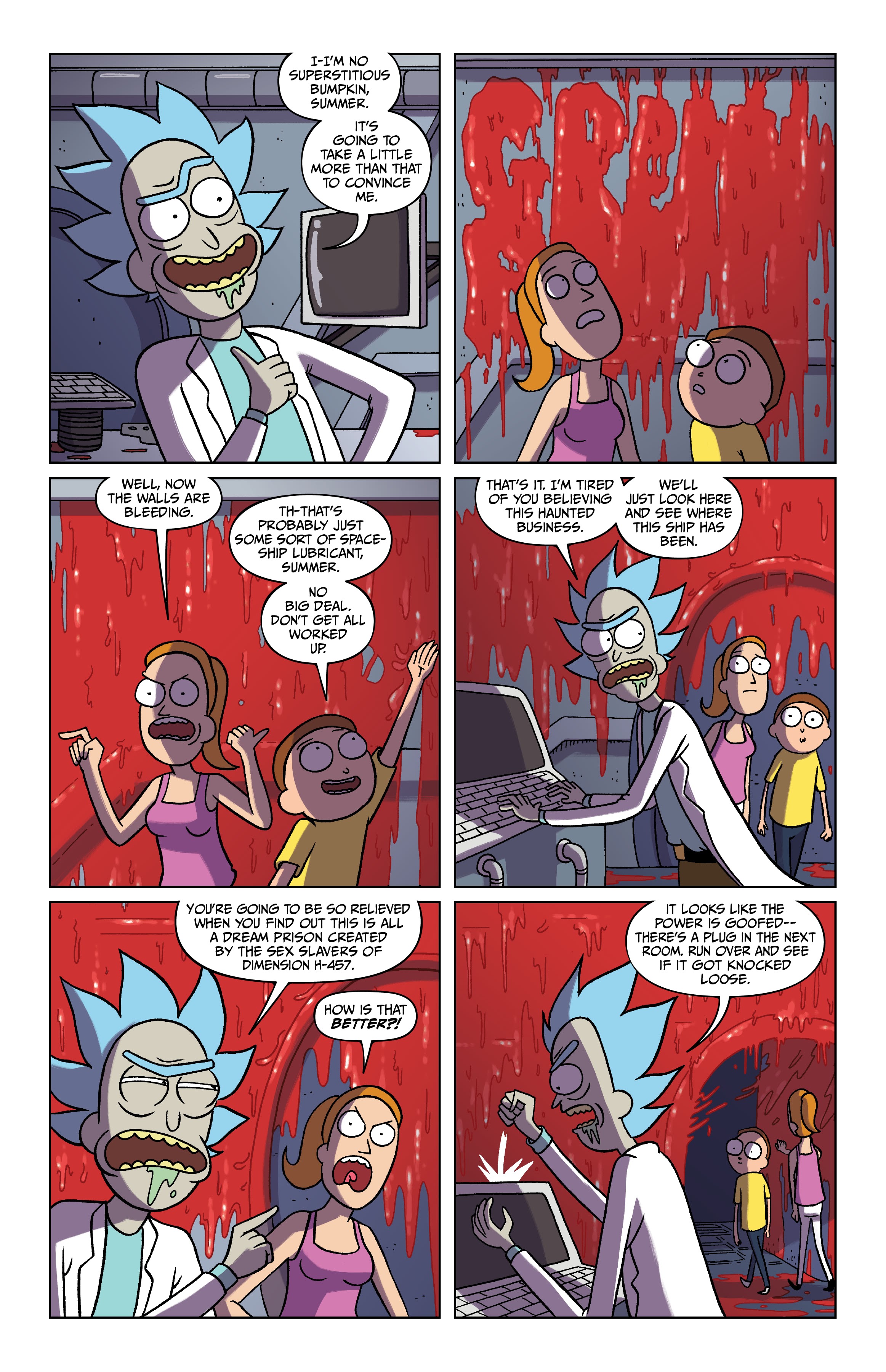 Read online Rick and Morty comic -  Issue # (2015) _Deluxe Edition 3 (Part 1) - 75