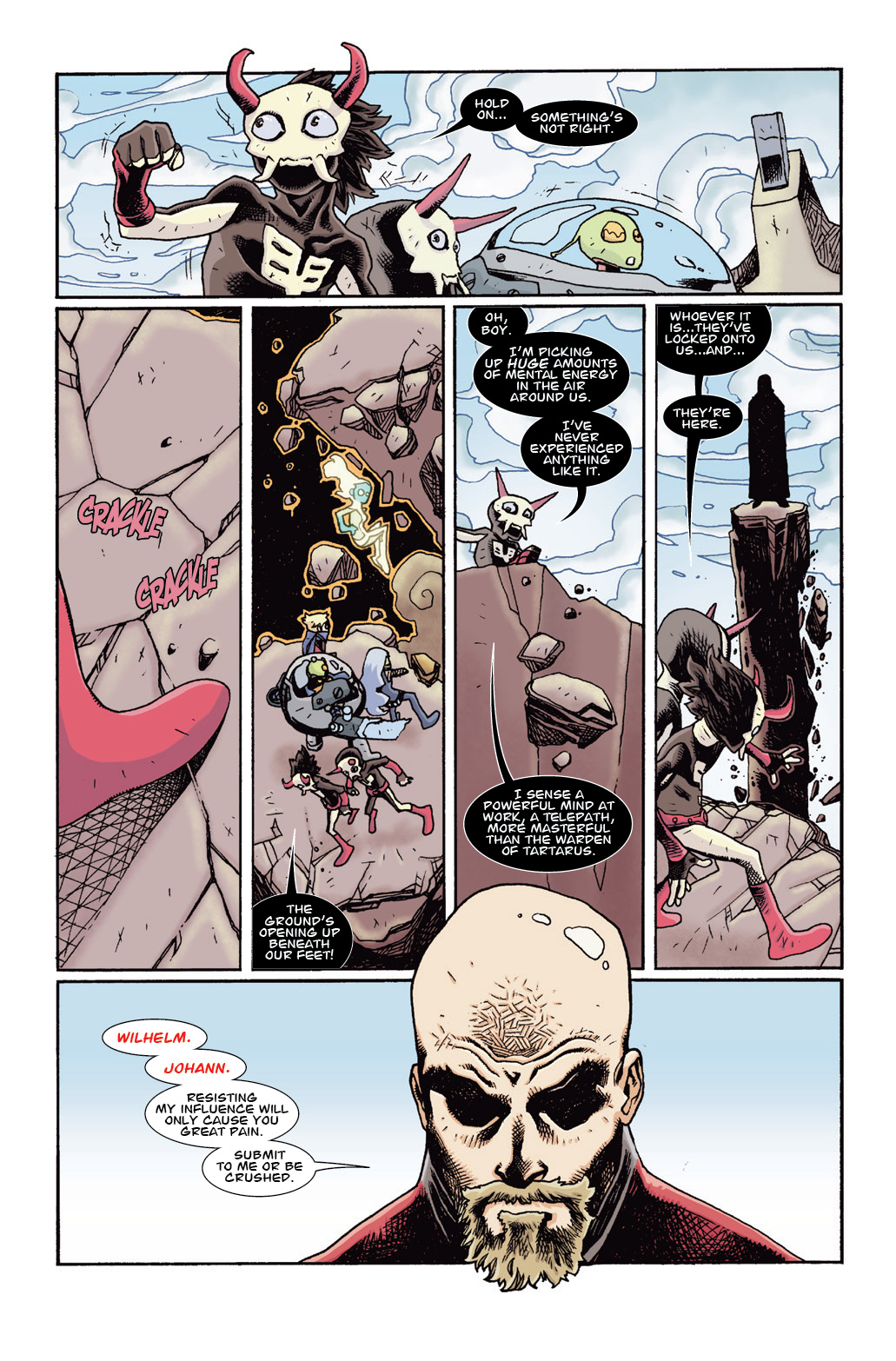 Read online Gladstone's School for World Conquerors (2013) comic -  Issue #5 - 17