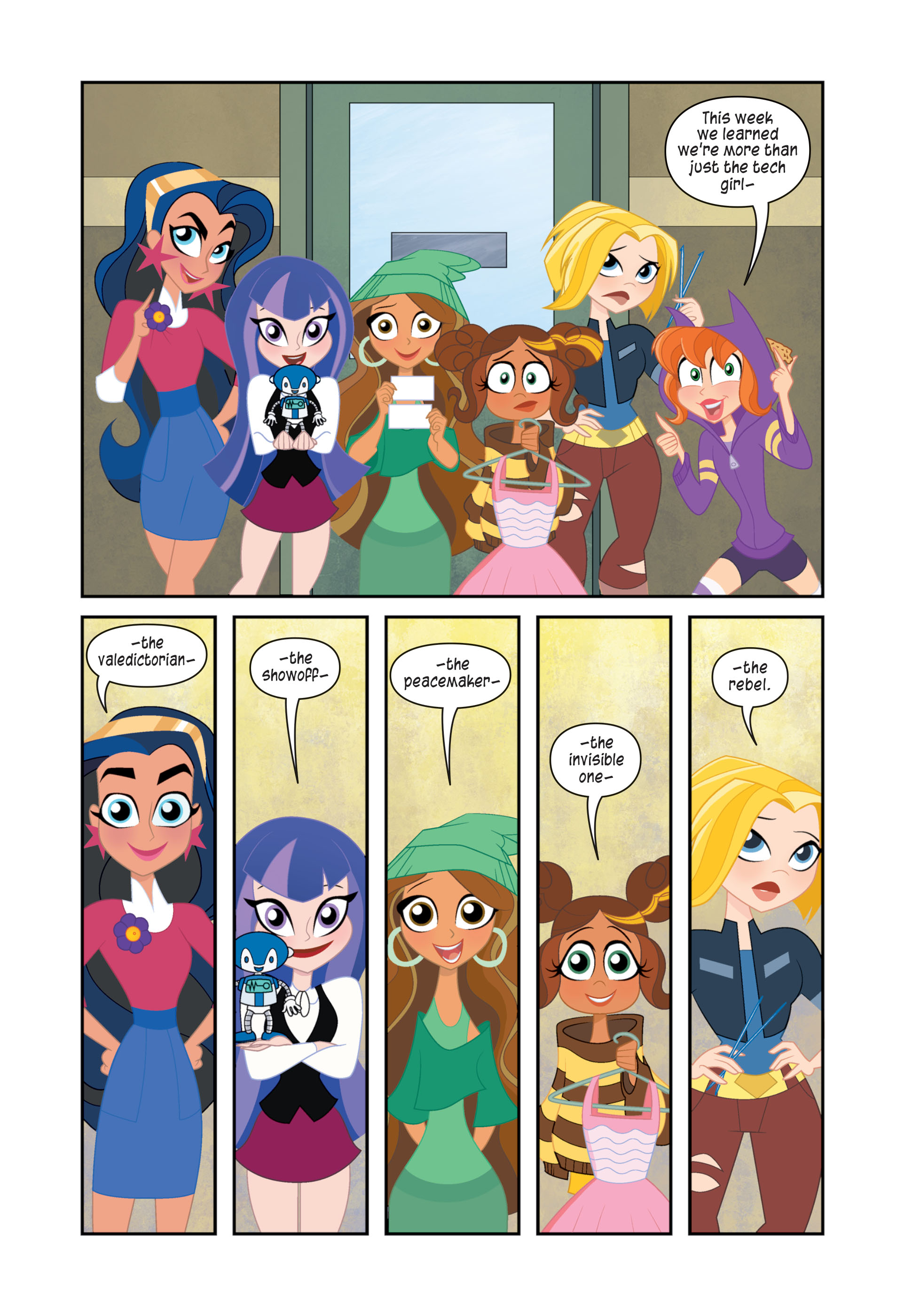 Read online DC Super Hero Girls: At Metropolis High comic -  Issue # TPB - 126