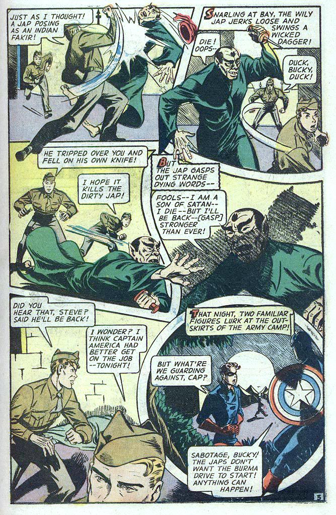 Read online Captain America Comics comic -  Issue #37 - 19