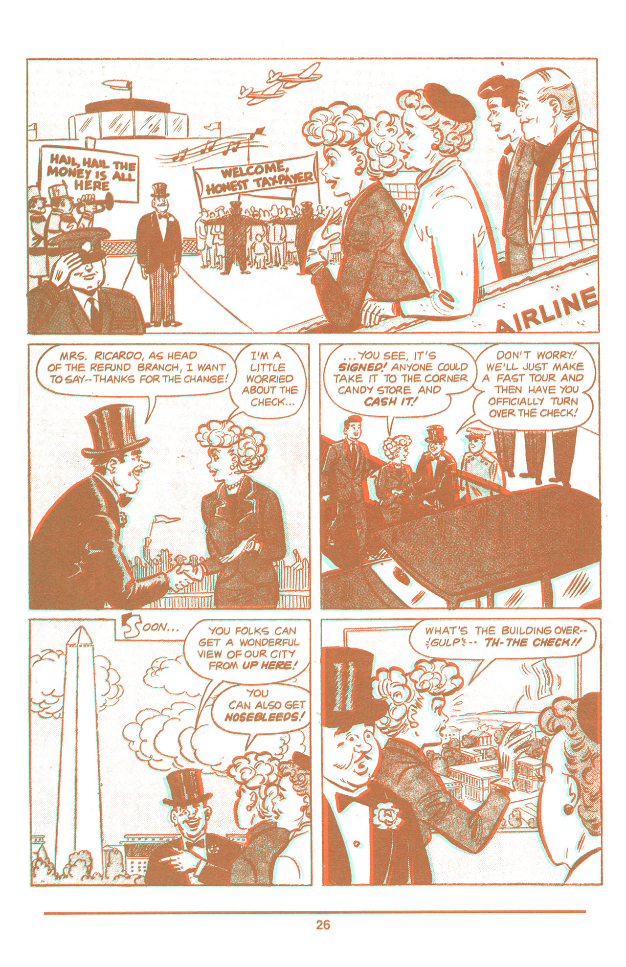 Read online I Love Lucy in 3-D comic -  Issue # Full - 28