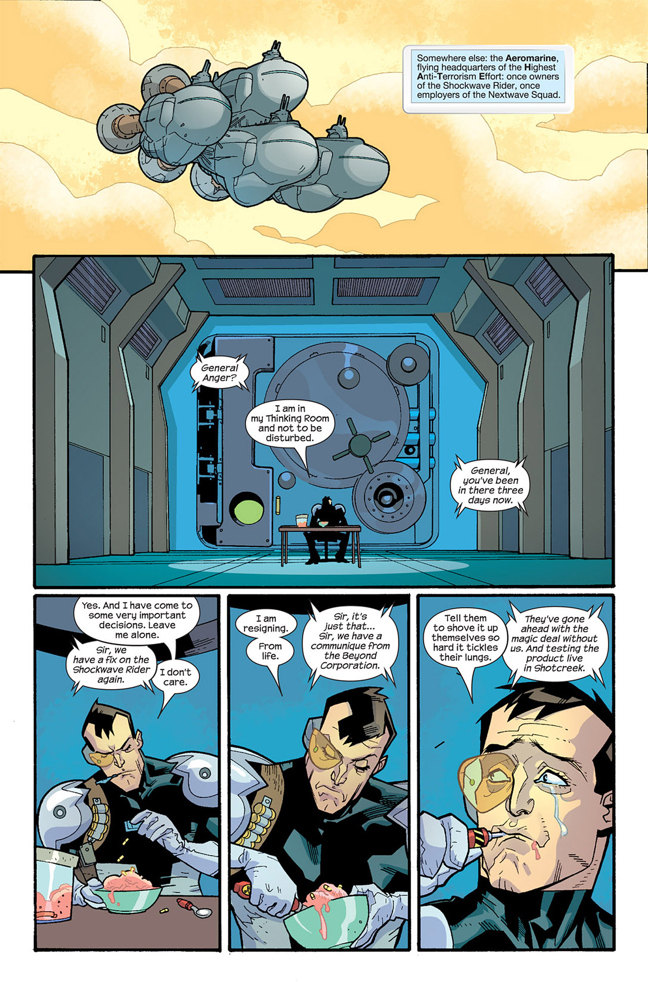 Read online Nextwave: Agents Of H.A.T.E. comic -  Issue #7 - 10