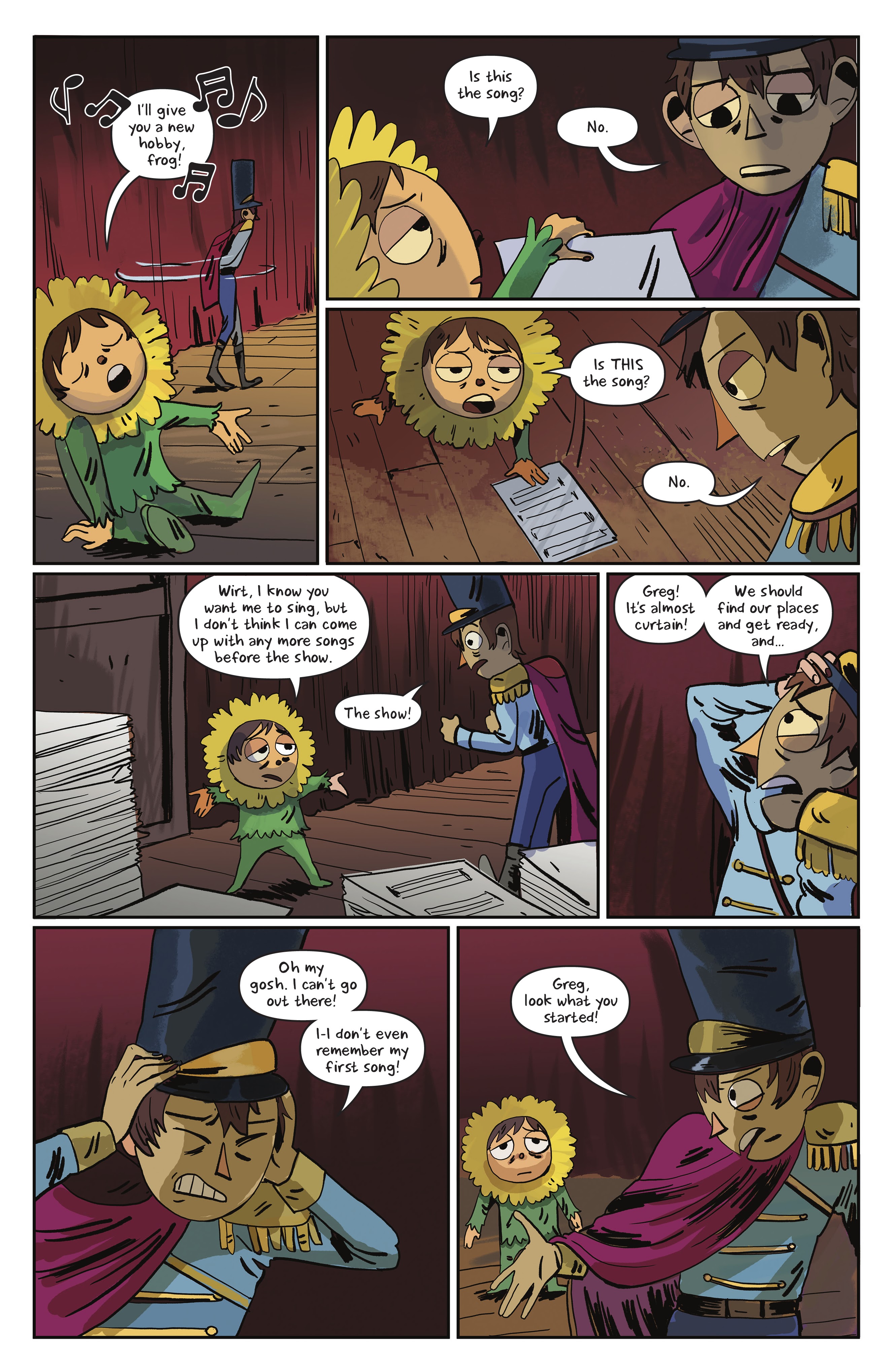 Read online Over the Garden Wall: Soulful Symphonies comic -  Issue # TPB - 92