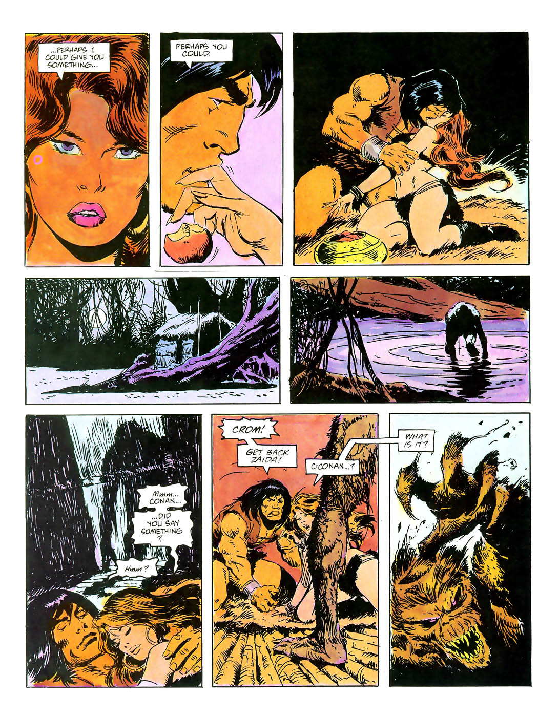 Read online Marvel Graphic Novel comic -  Issue #69 - Conan - The Rogue - 47