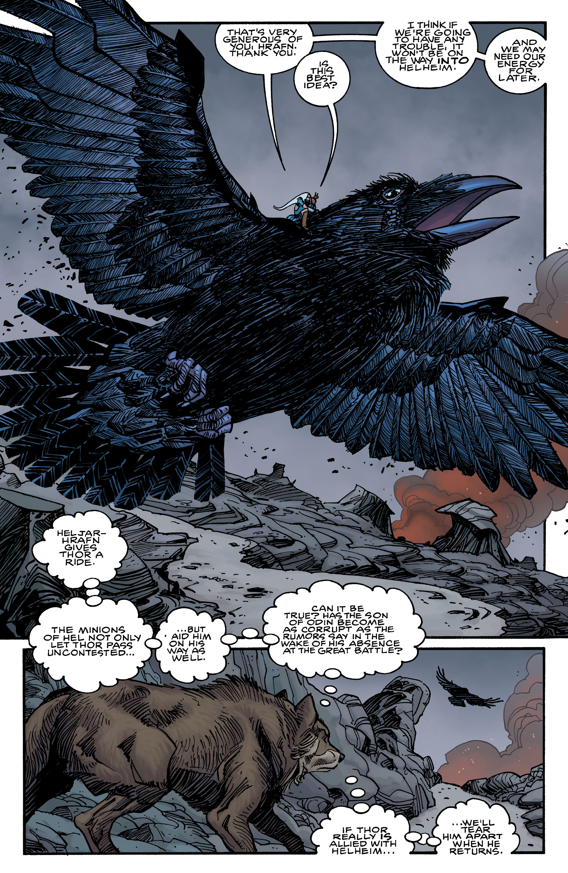 Read online Ragnarok: The Breaking of Helheim comic -  Issue #5 - 5