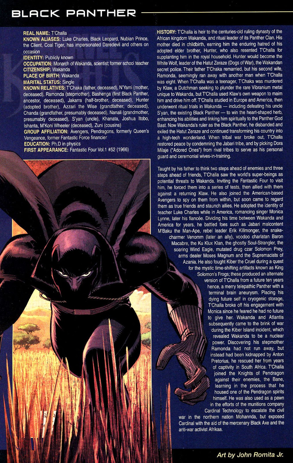 The Official Handbook of the Marvel Universe: Marvel Knights issue Full - Page 4
