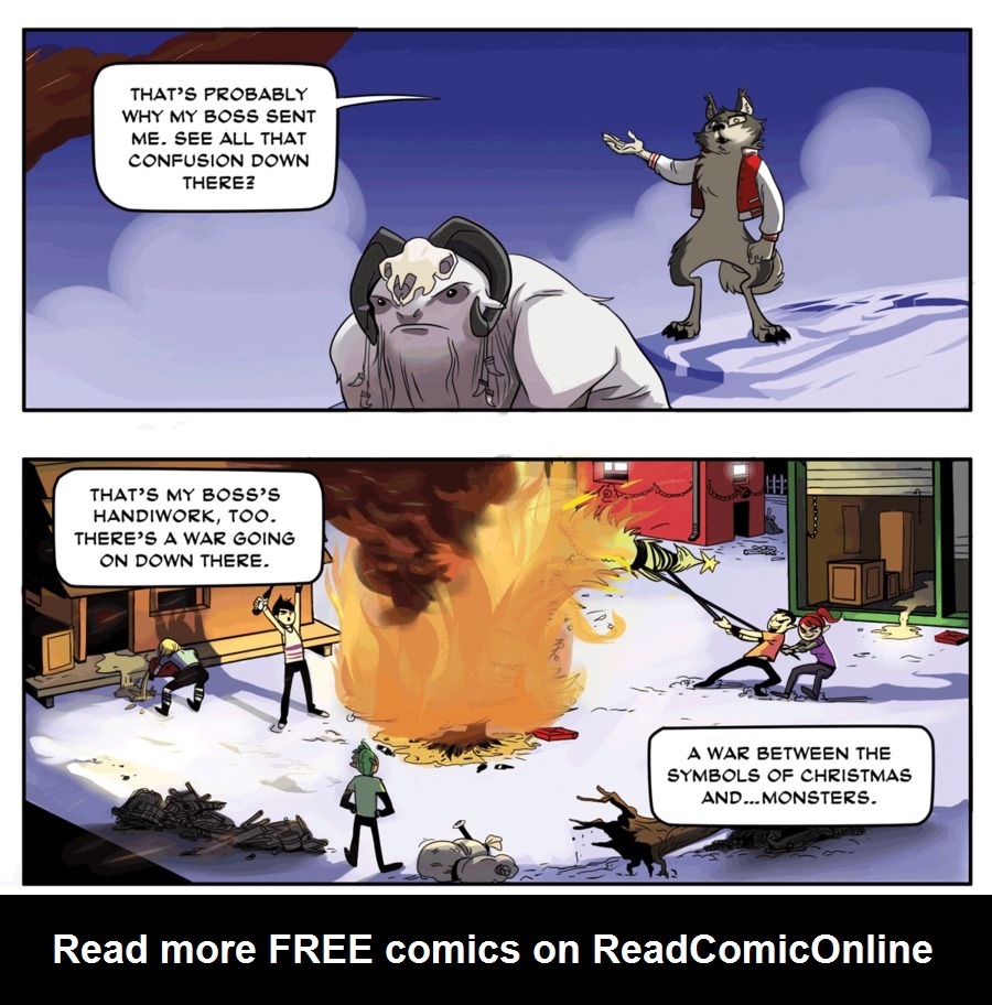 Read online Santa Versus Dracula comic -  Issue # TPB - 88