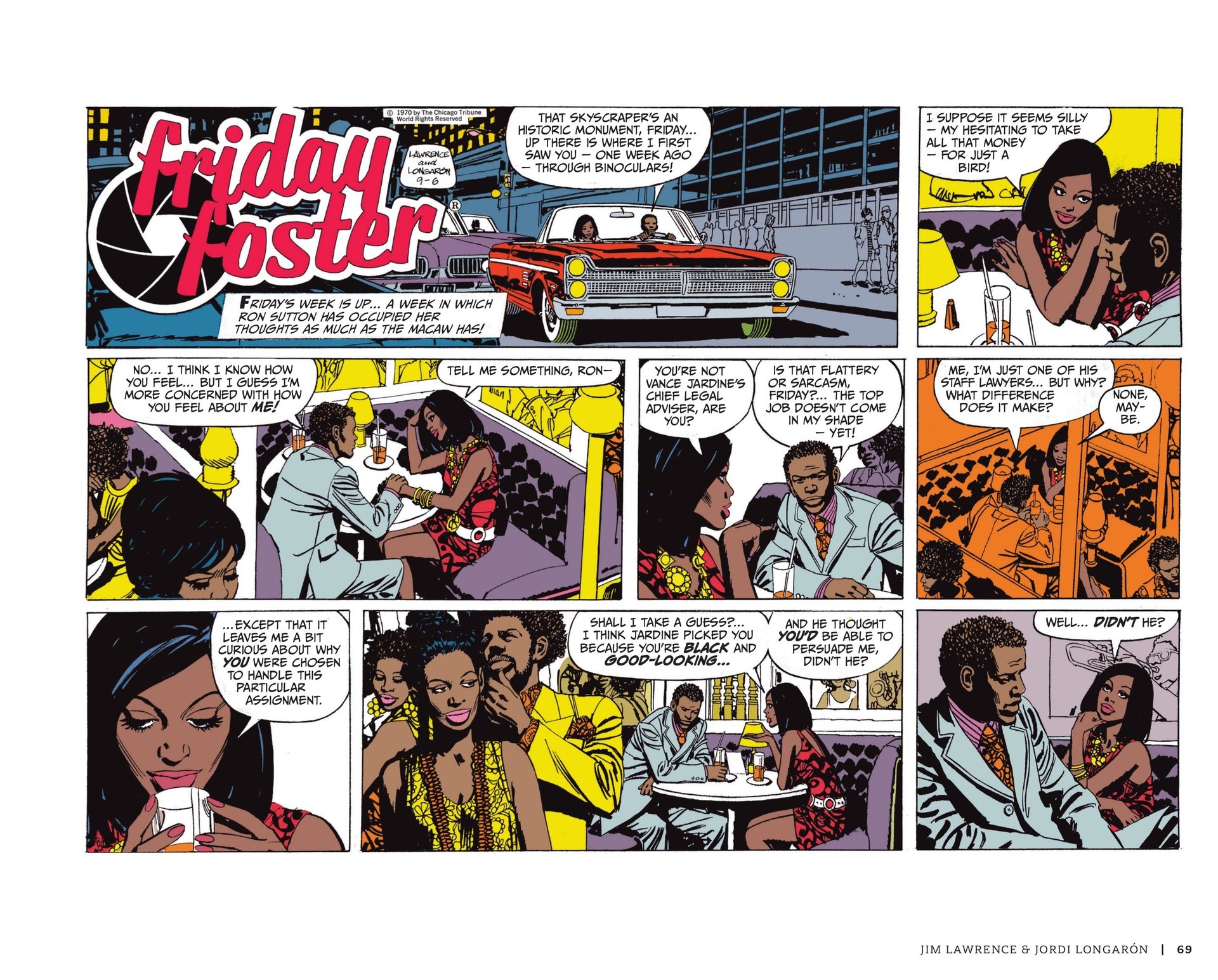 Read online Friday Foster: The Sunday Strips comic -  Issue # TPB (Part 1) - 70