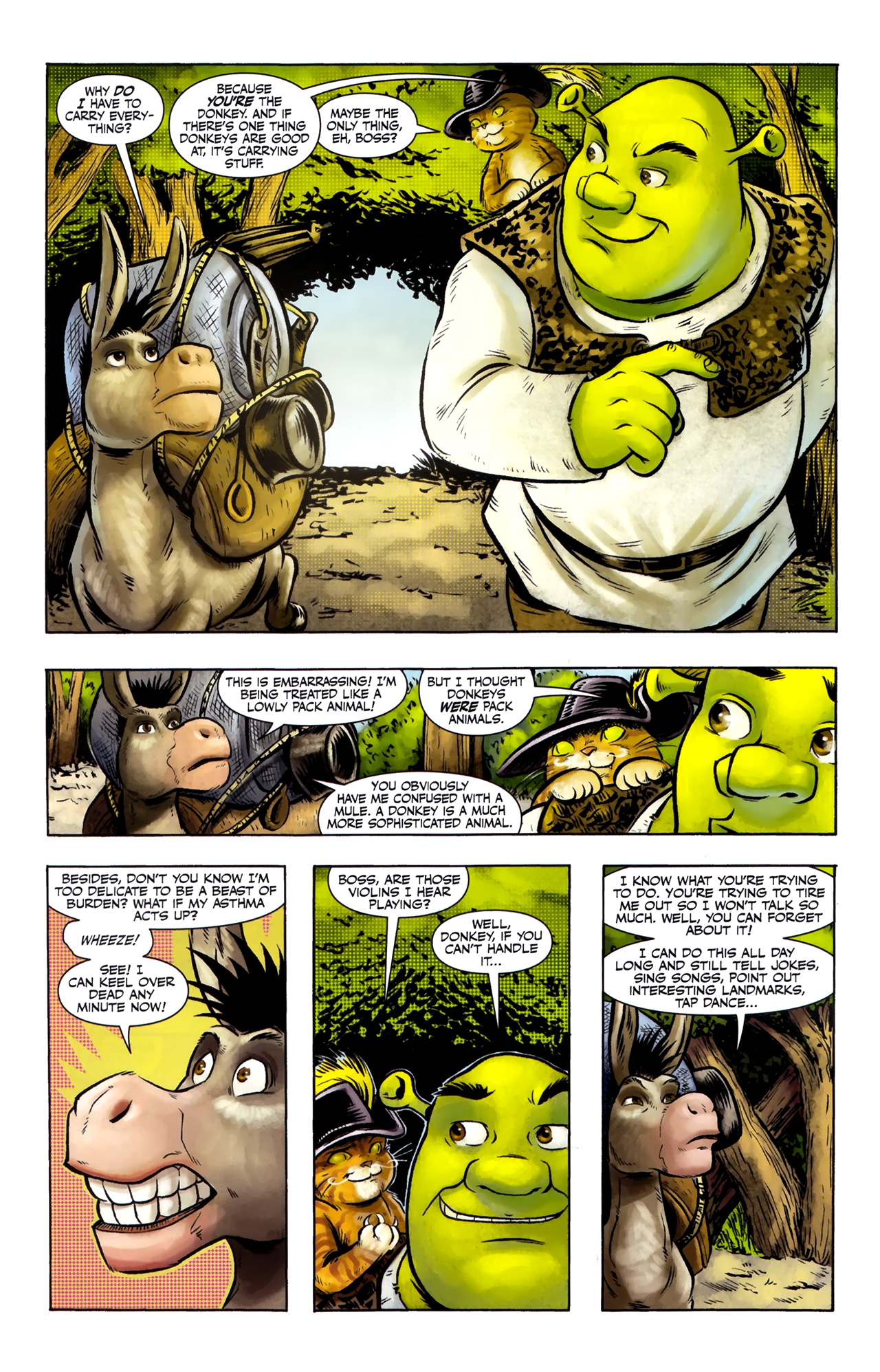 Read online Shrek (2010) comic -  Issue #2 - 7