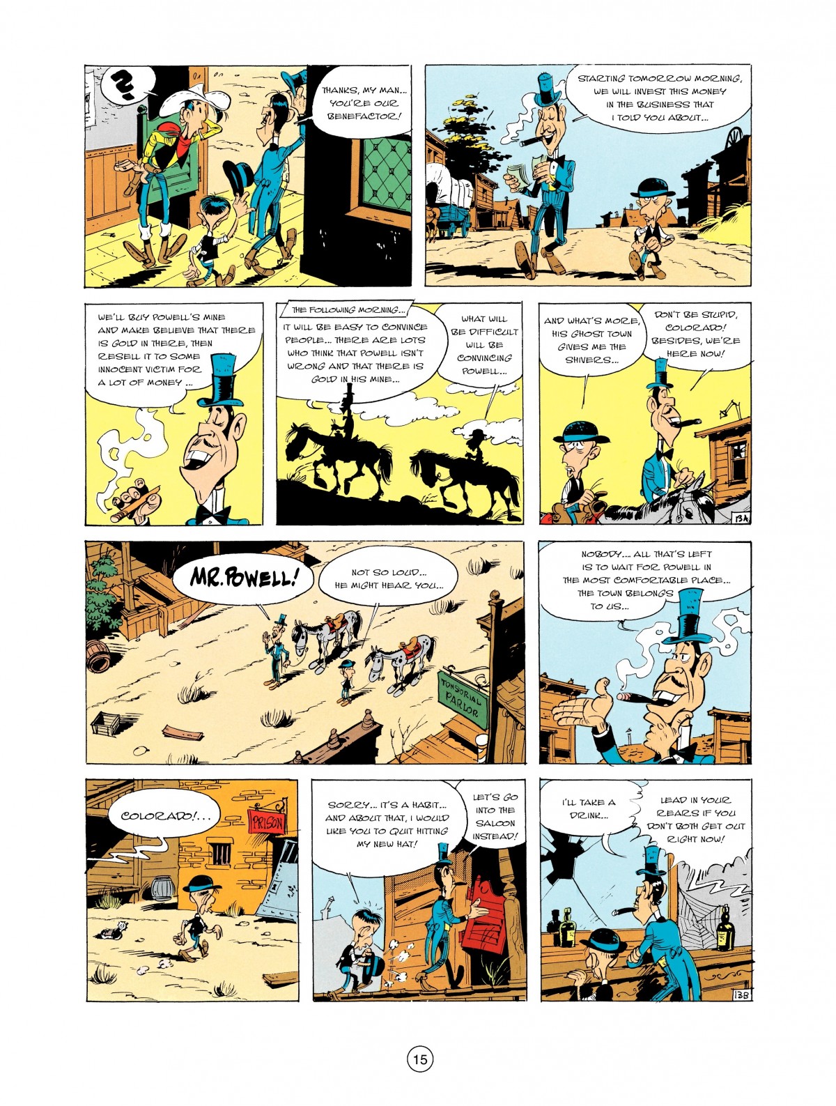 Read online A Lucky Luke Adventure comic -  Issue #2 - 17