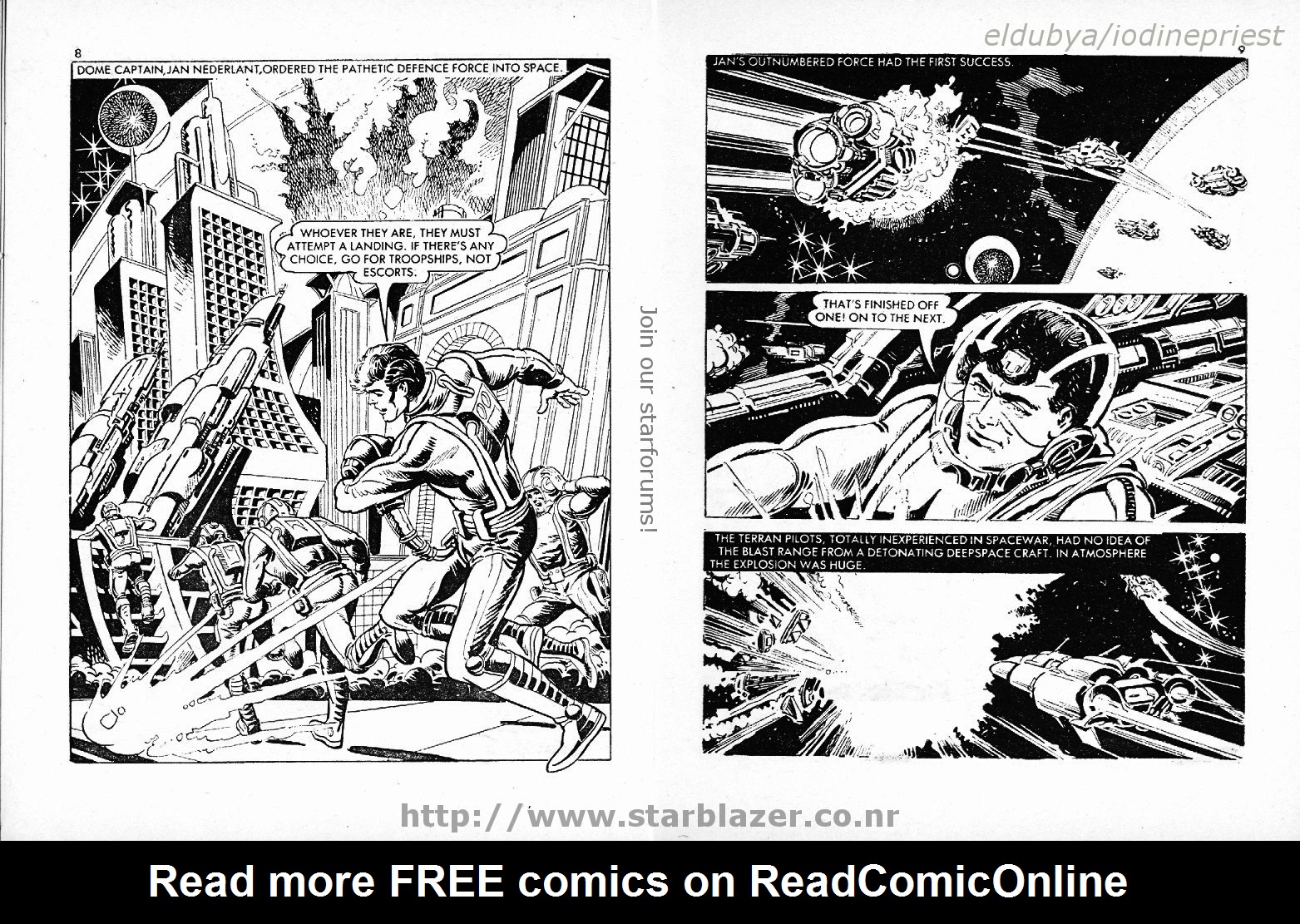 Read online Starblazer comic -  Issue #164 - 6