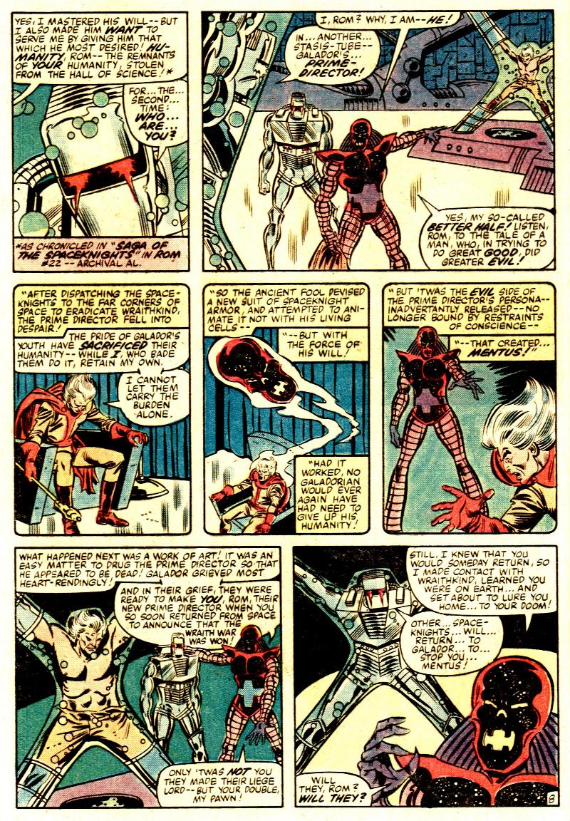 Read online ROM (1979) comic -  Issue #25 - 9