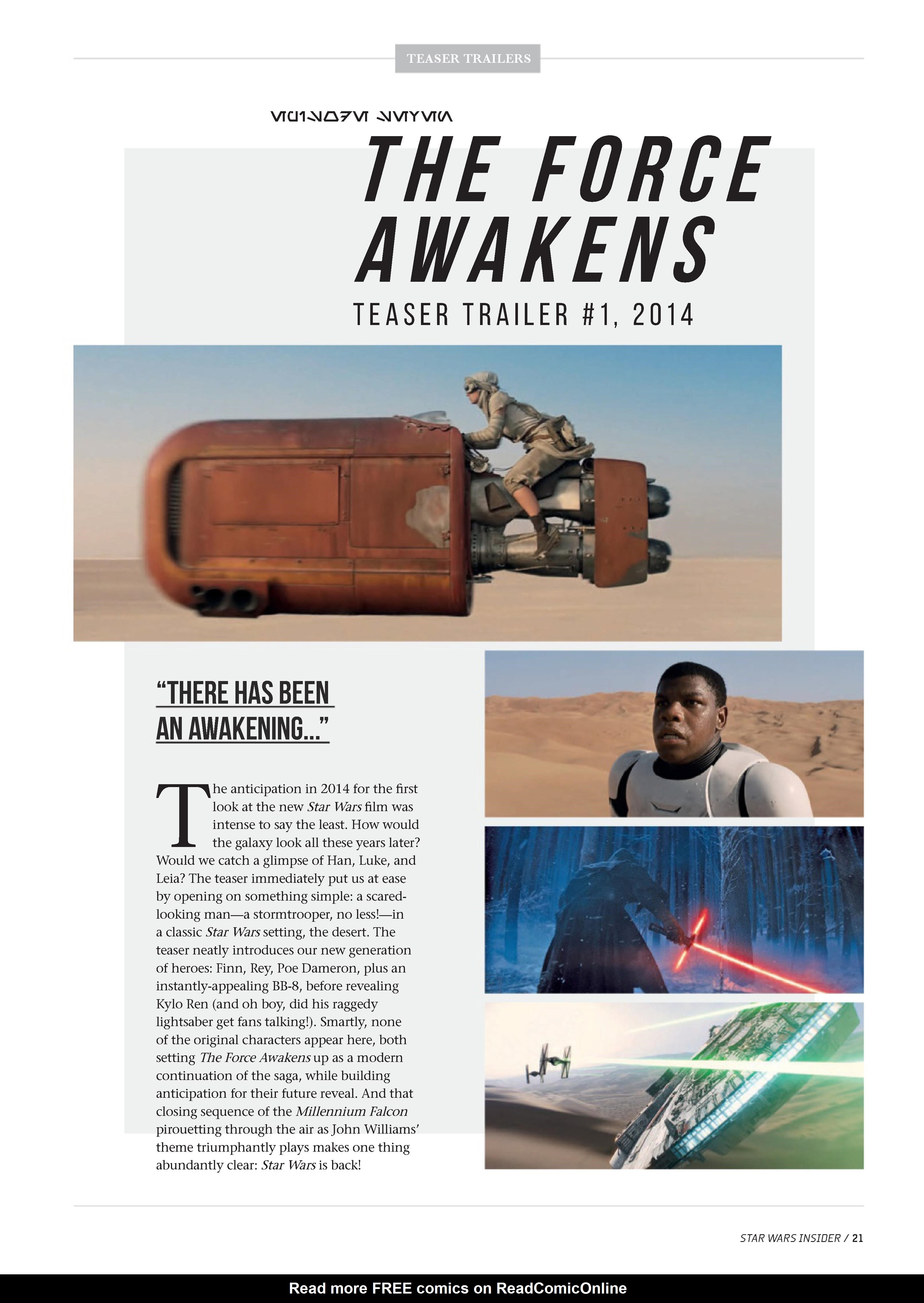 Read online Star Wars Insider 2020 Special Edition comic -  Issue # TPB - 21