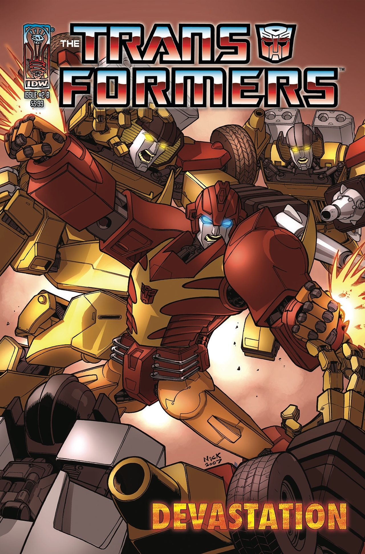 Read online The Transformers: Devastation comic -  Issue #2 - 2
