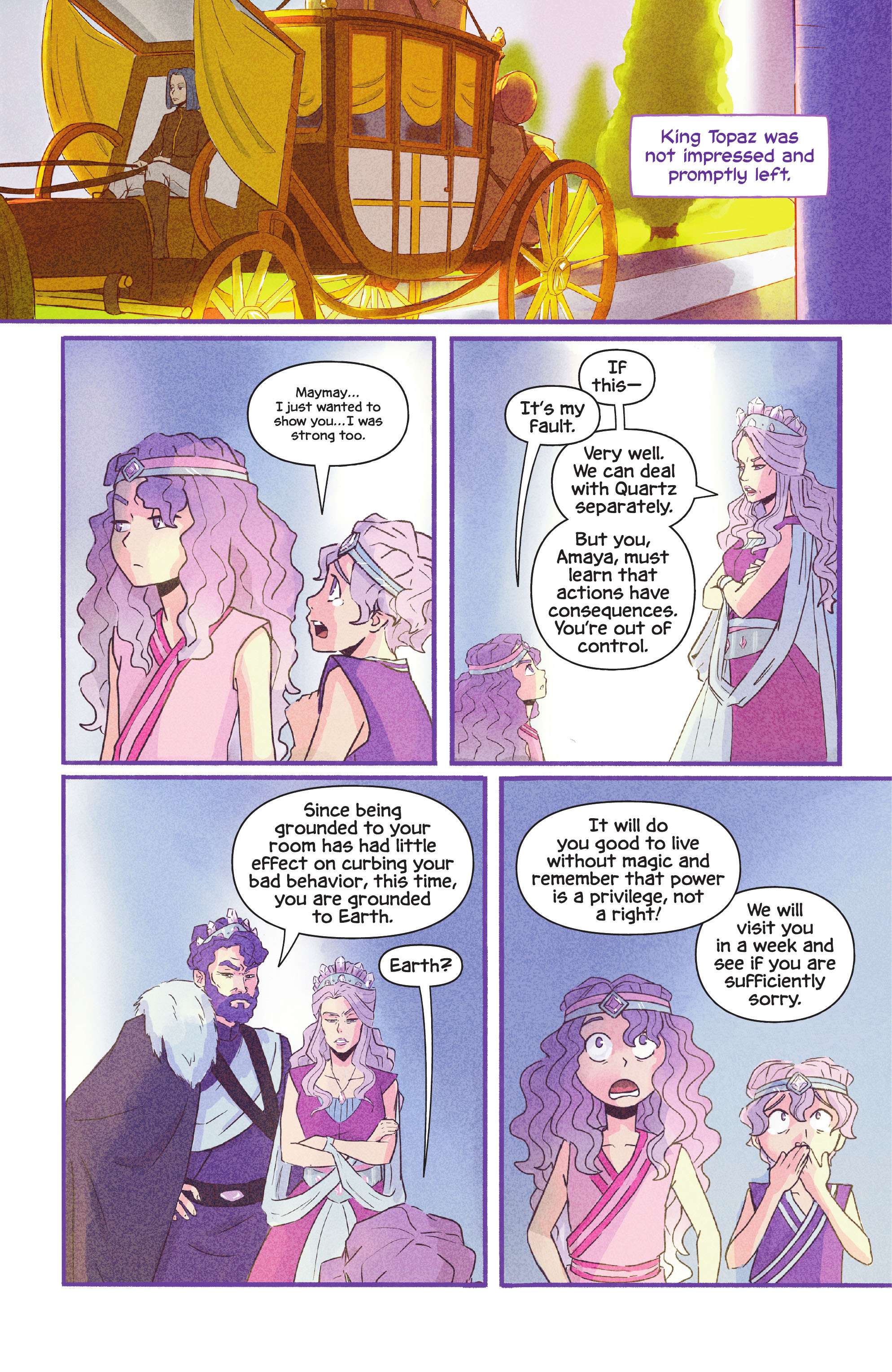 Read online Free Comic Book Day 2021 comic -  Issue # Batman and Robin...and Howard/Amethyst: Princess of Gemworld Special Edition Flipbook - 21