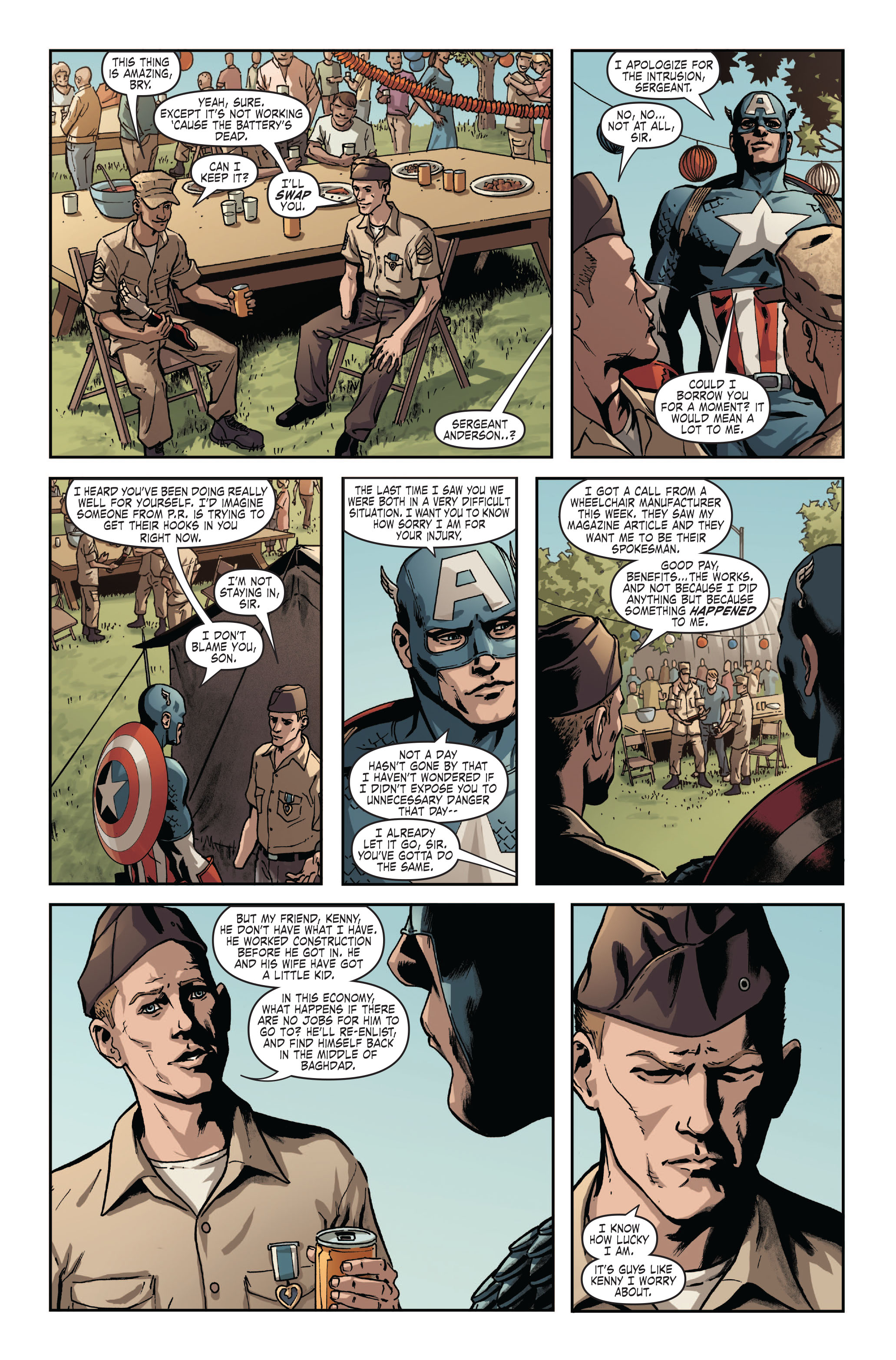 Captain America Theater of War: To Soldier On Full Page 34