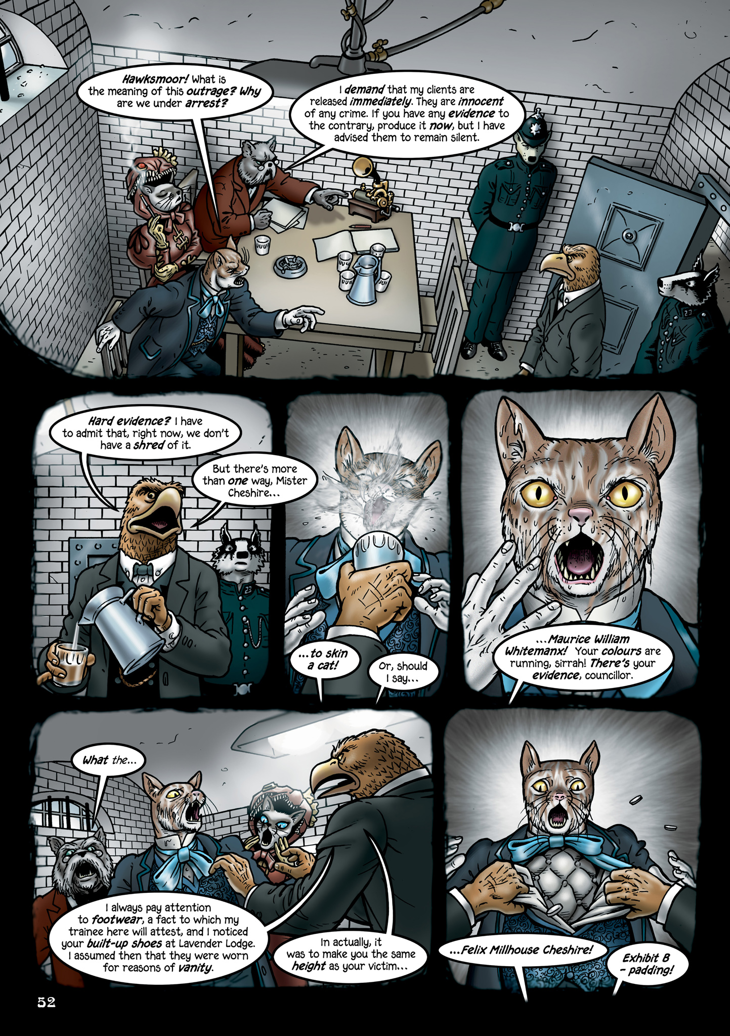 Read online Grandville Force Majeur comic -  Issue # TPB (Part 1) - 54