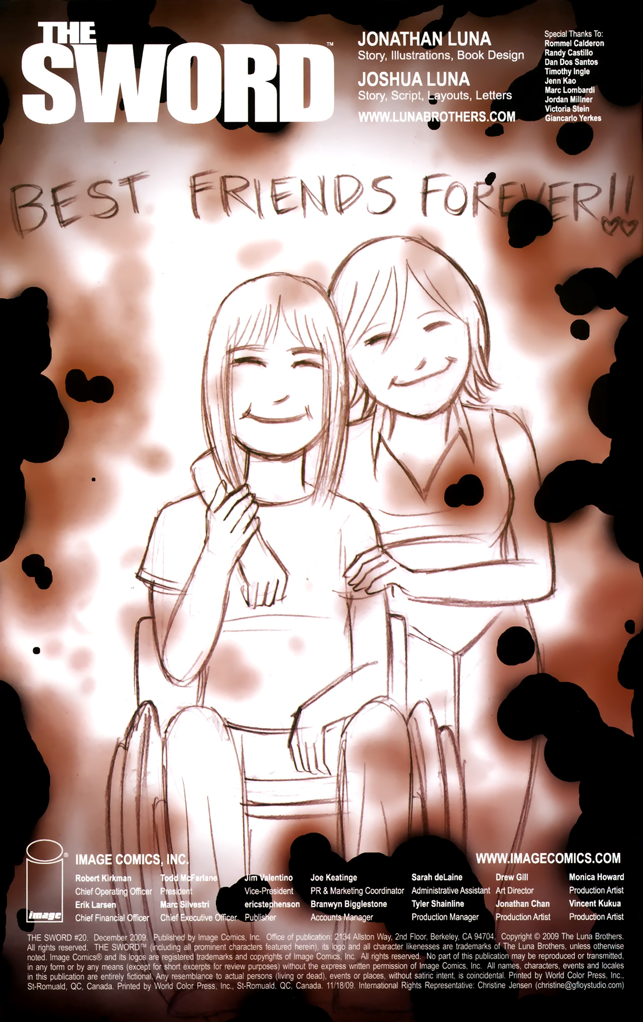 Read online The Sword comic -  Issue #20 - 2