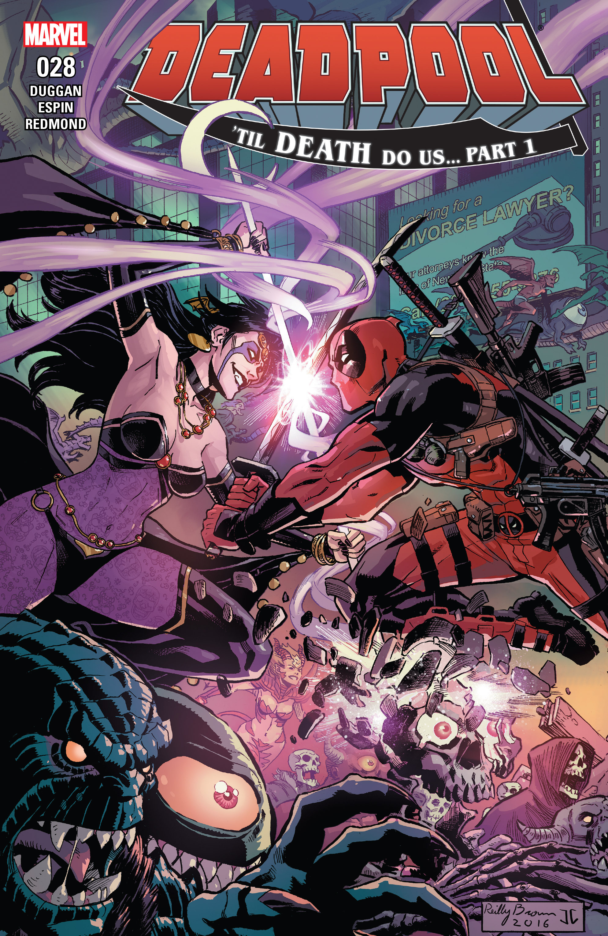 Read online Deadpool (2016) comic -  Issue #28 - 1