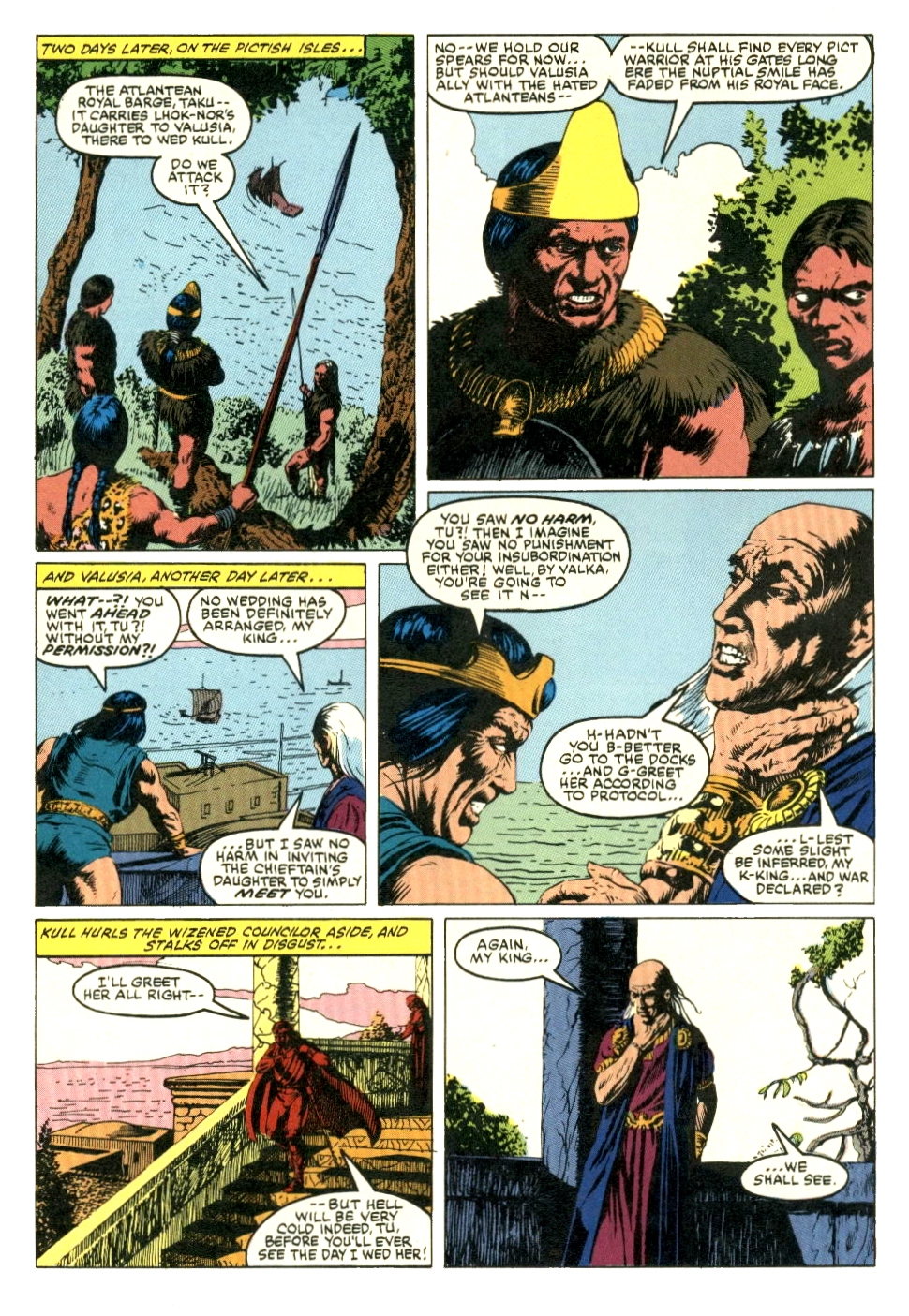 Read online Kull The Conqueror (1982) comic -  Issue #2 - 11