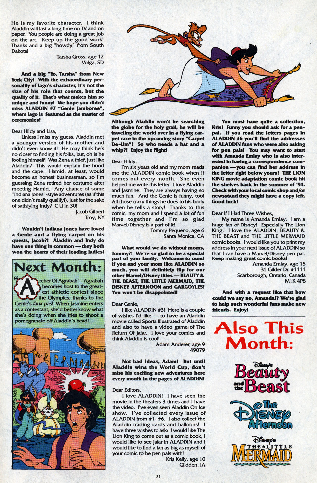 Read online Disney's Aladdin comic -  Issue #8 - 33