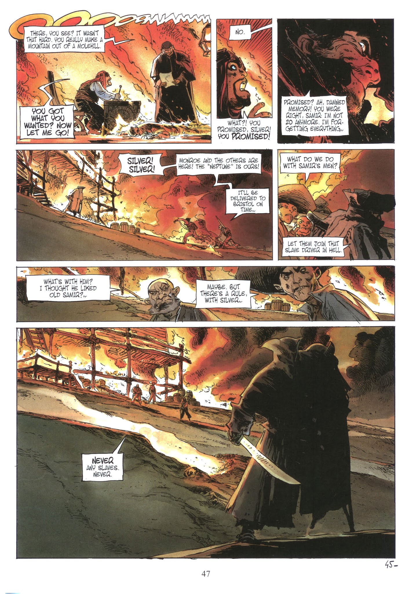 Read online Long John Silver comic -  Issue #1 - 48