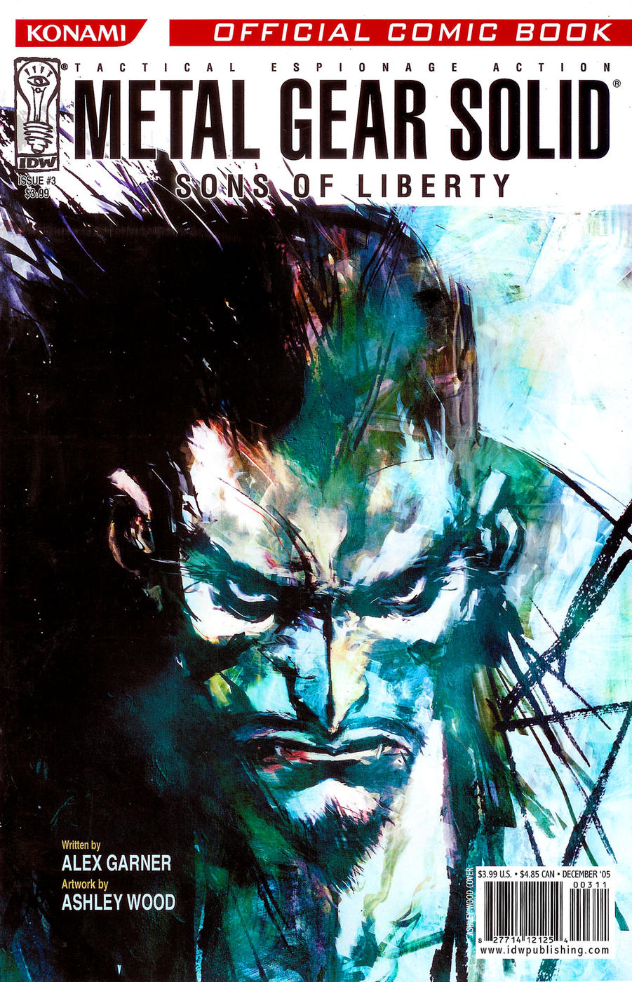 Read online Metal Gear Solid: Sons of Liberty comic -  Issue #3 - 2