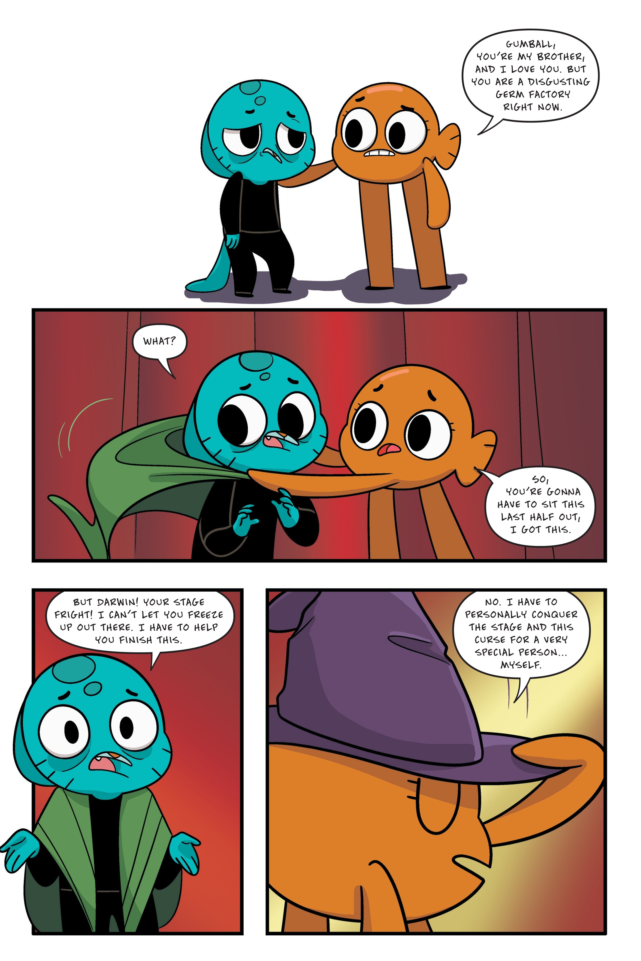 Read online The Amazing World of Gumball: Midsummer Nightmare comic -  Issue # TPB - 122