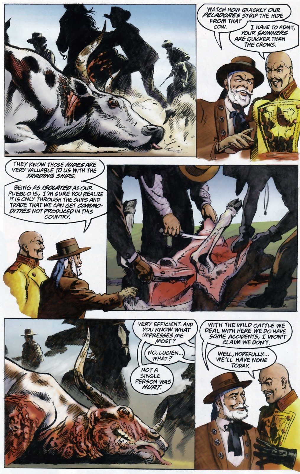 Zorro: Matanzas issue 2 - Page 13