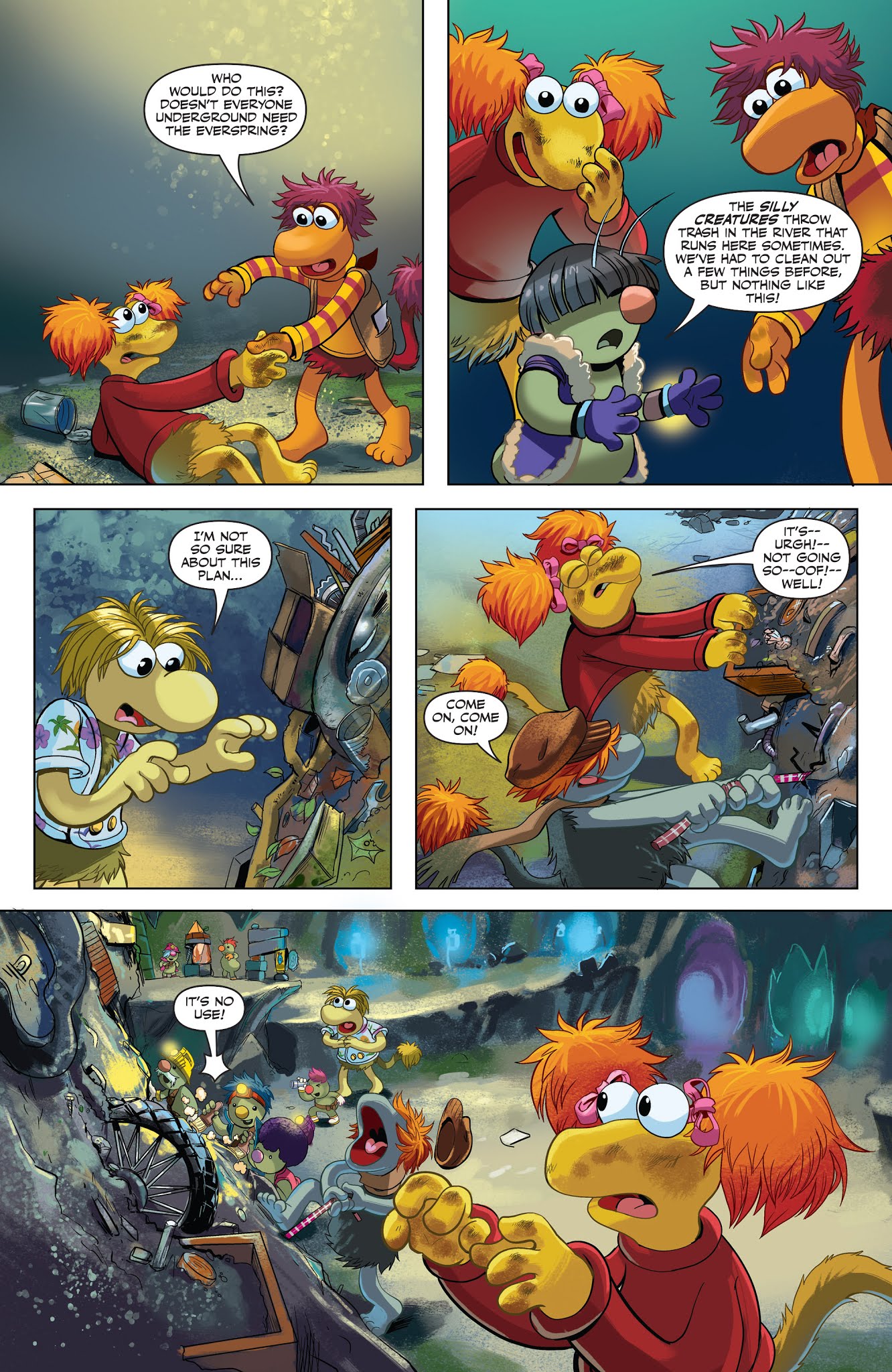 Read online Jim Henson's Fraggle Rock: Journey to the Everspring comic -  Issue #3 - 18