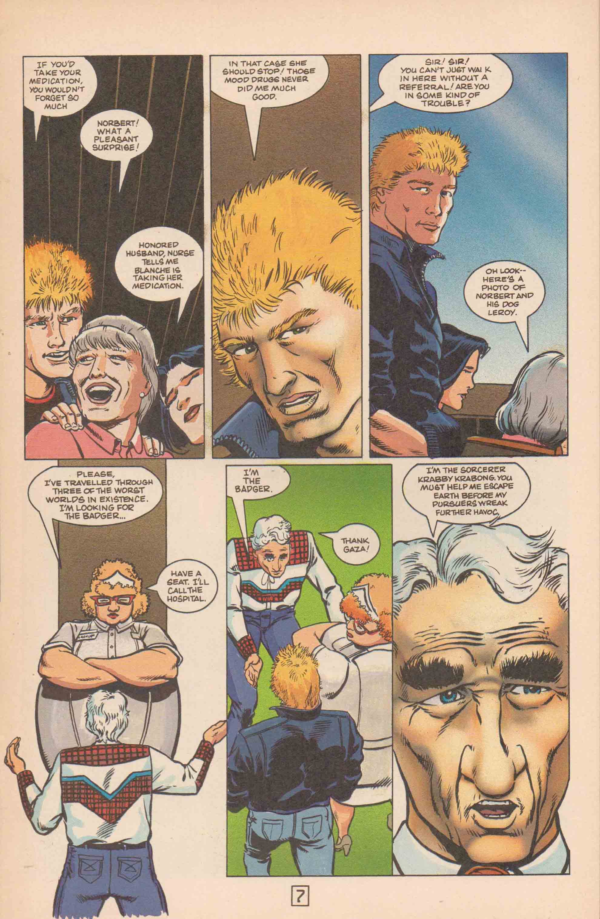 Read online The Badger comic -  Issue #56 - 8