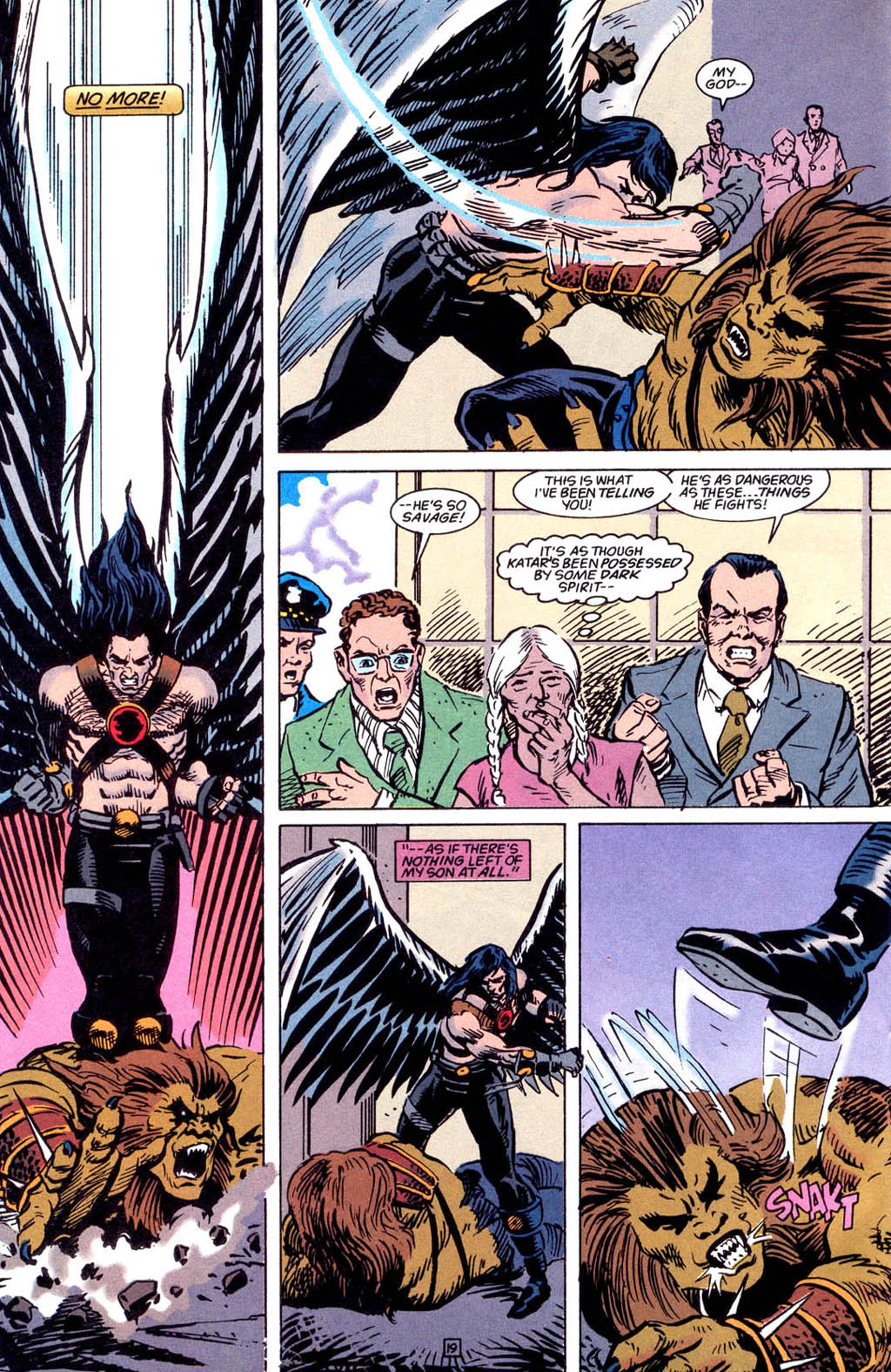 Hawkman (1993) Issue #25 #28 - English 20