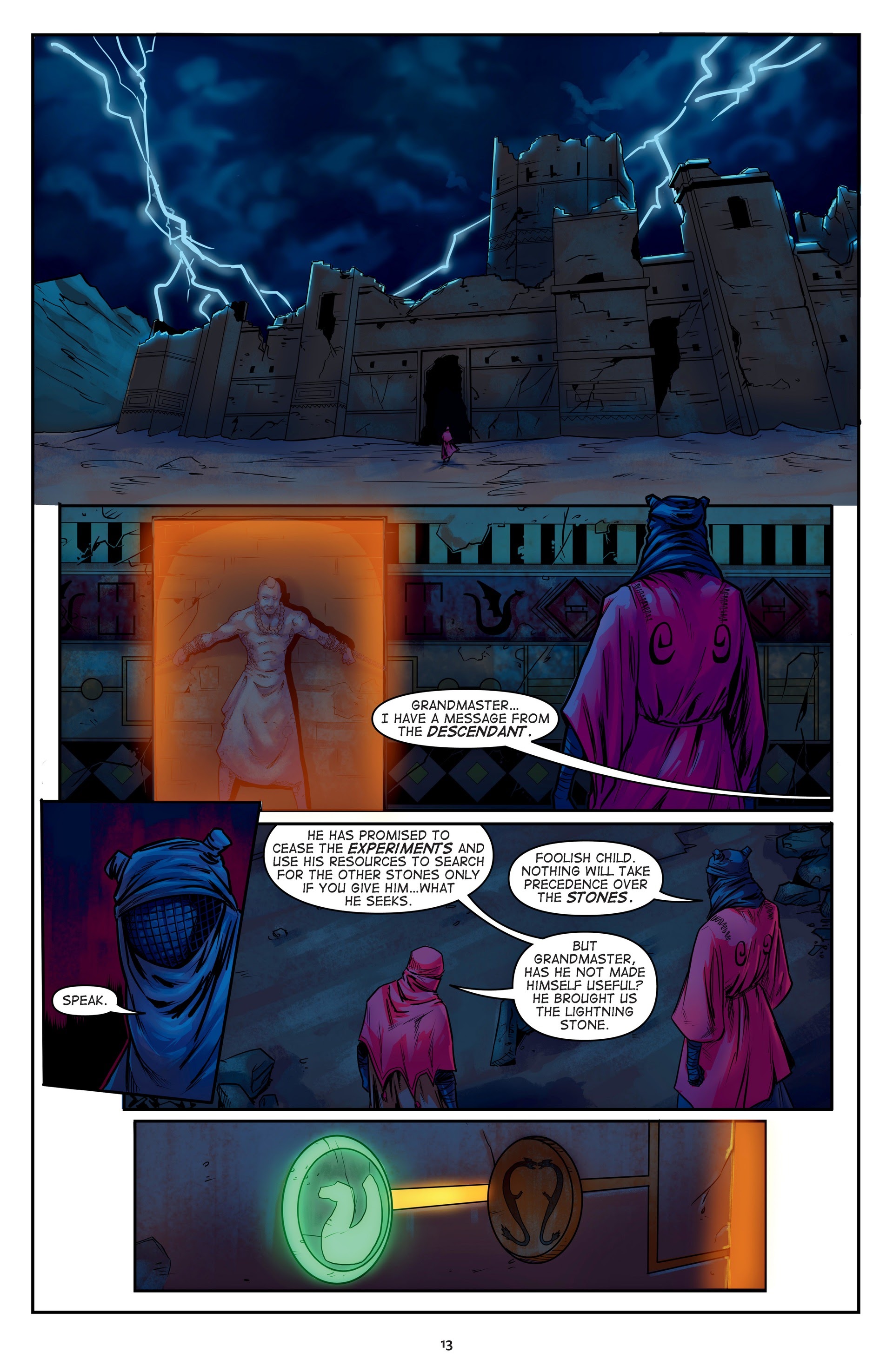 Read online Malika: Warrior Queen comic -  Issue # TPB 2 (Part 1) - 15