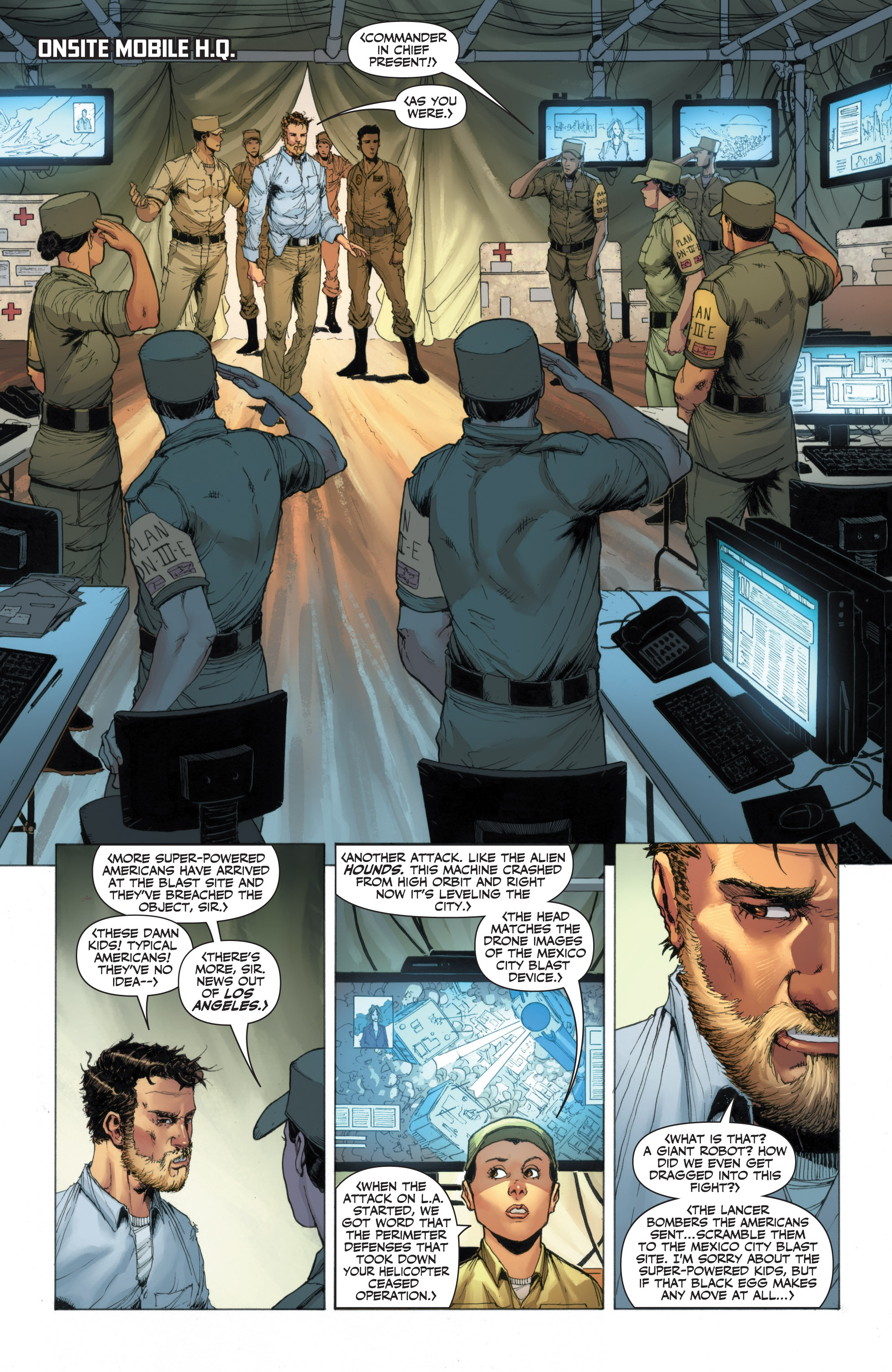 Read online Armor Hunters: Harbinger comic -  Issue # TPB - 45