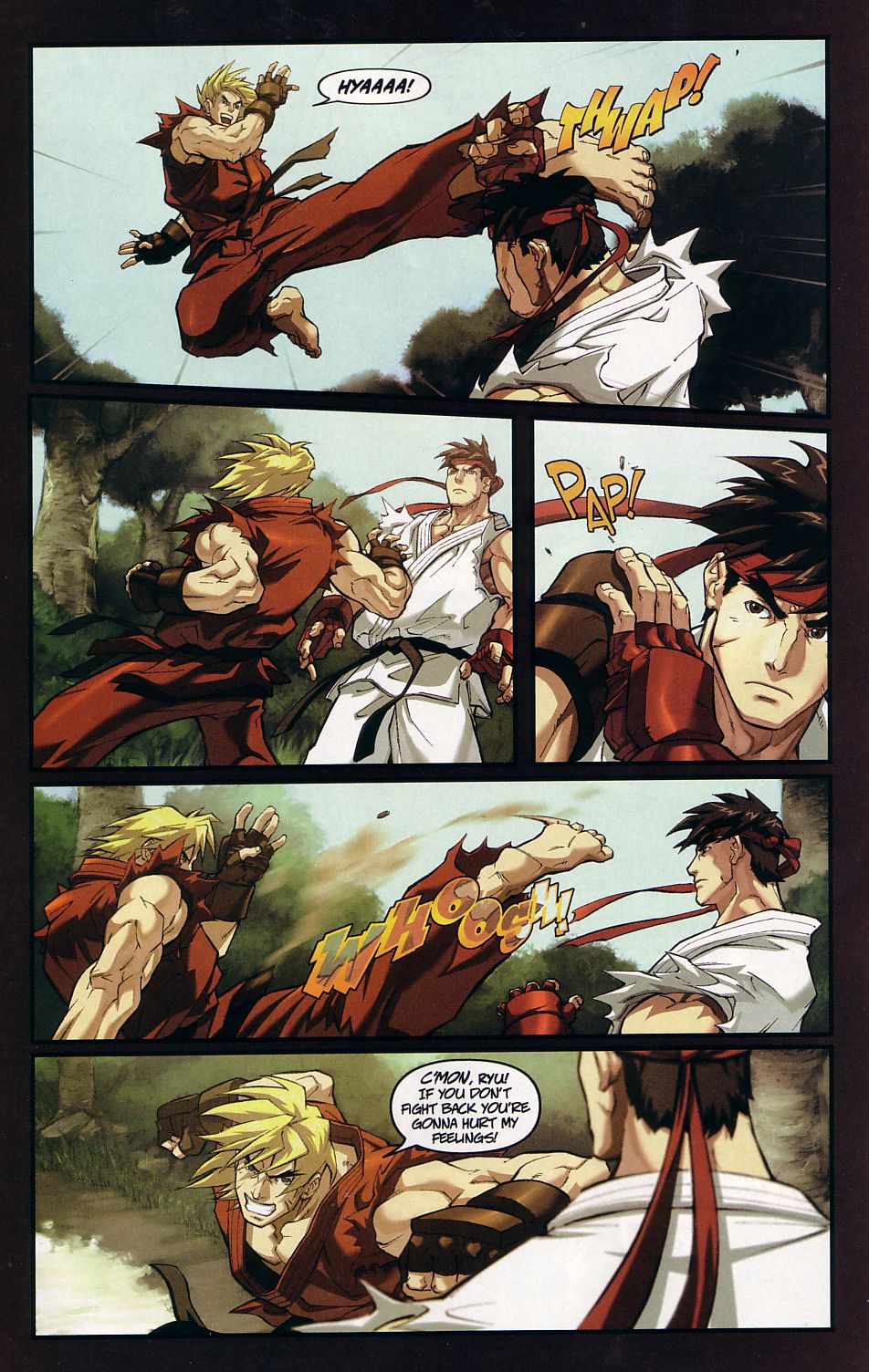 Read online Street Fighter (2003) comic -  Issue #1 - 9