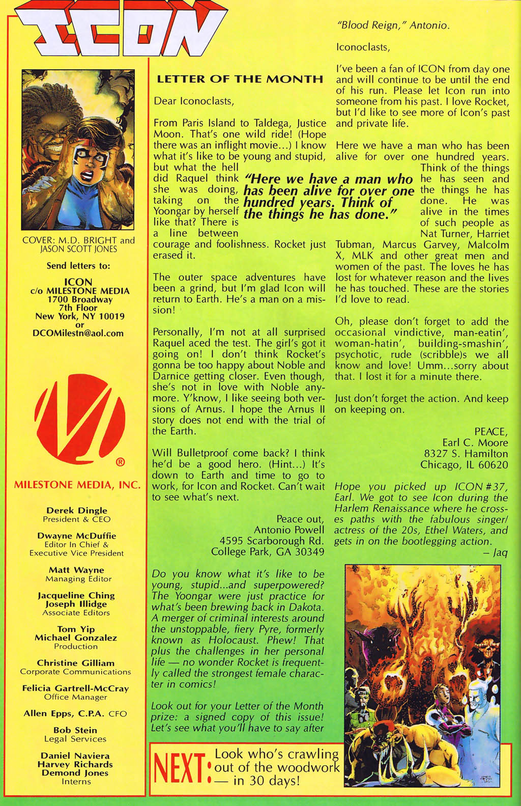 Read online Icon comic -  Issue #39 - 24