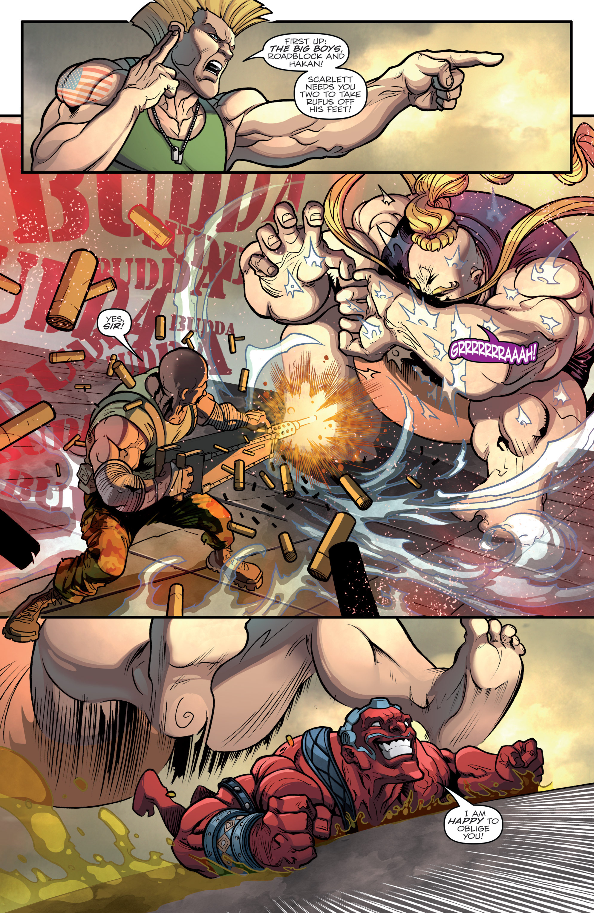Read online Street Fighter X G.I. Joe comic -  Issue #6 - 12