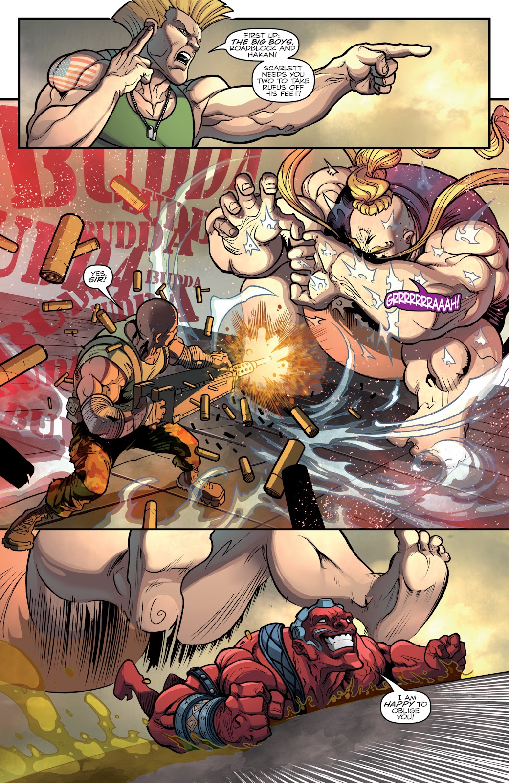 Street Fighter X G.I. Joe issue 6 - Page 12