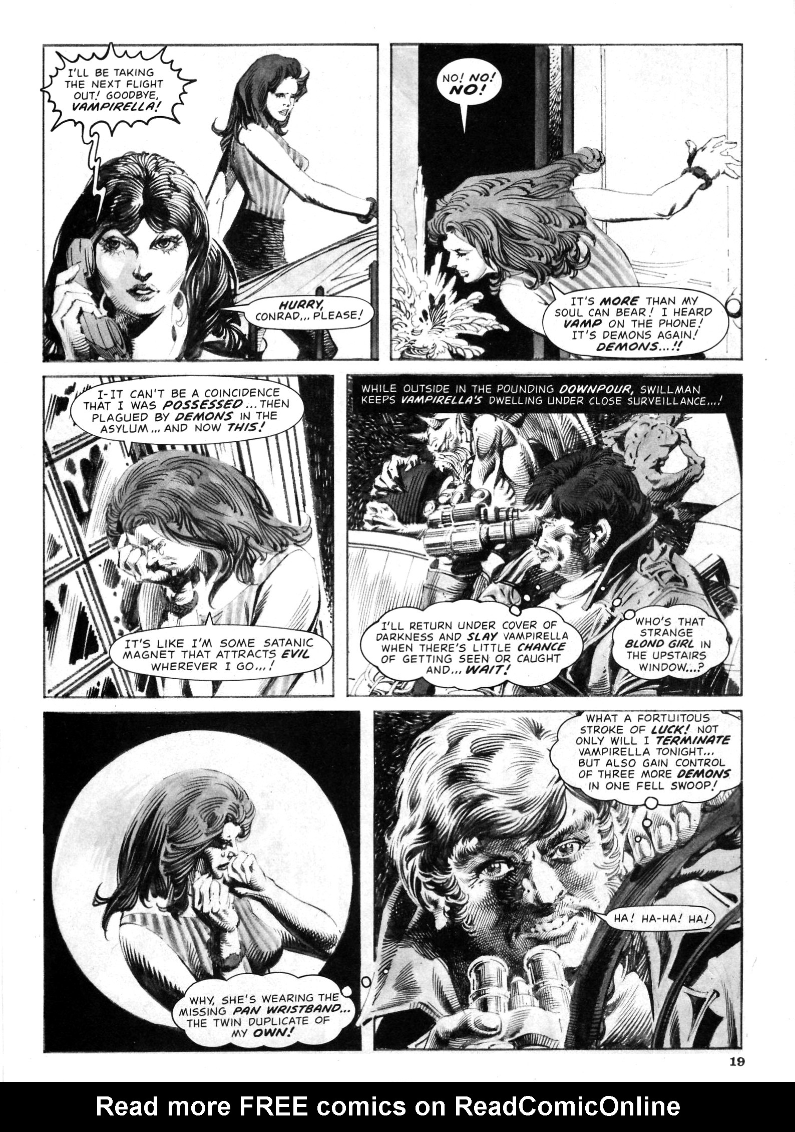 Read online Vampirella (1969) comic -  Issue #92 - 19