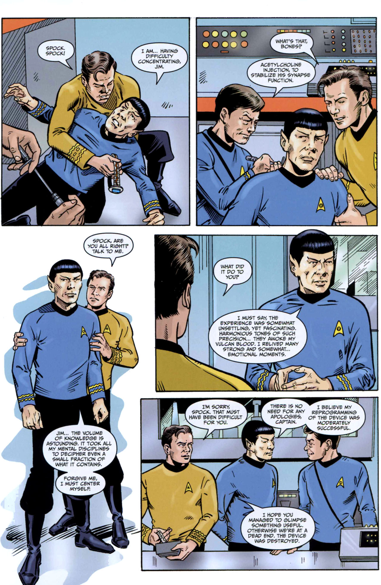 Read online Star Trek Year Four: The Enterprise Experiment comic -  Issue #5 - 7