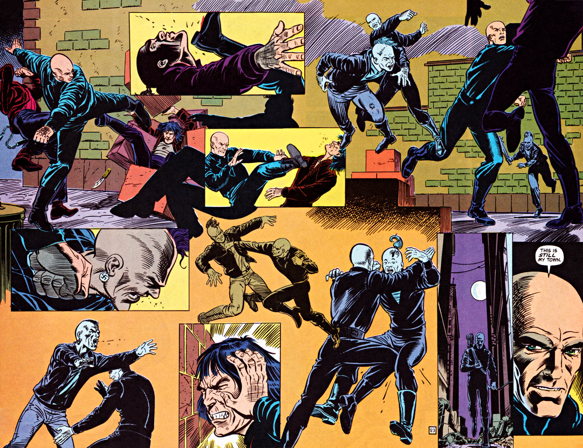Read online Green Arrow (1988) comic -  Issue #37 - 22