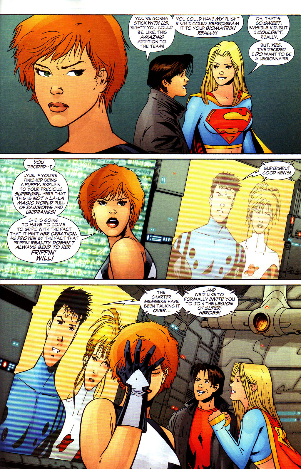 Read online Supergirl and the Legion of Super-Heroes comic -  Issue #17 - 19