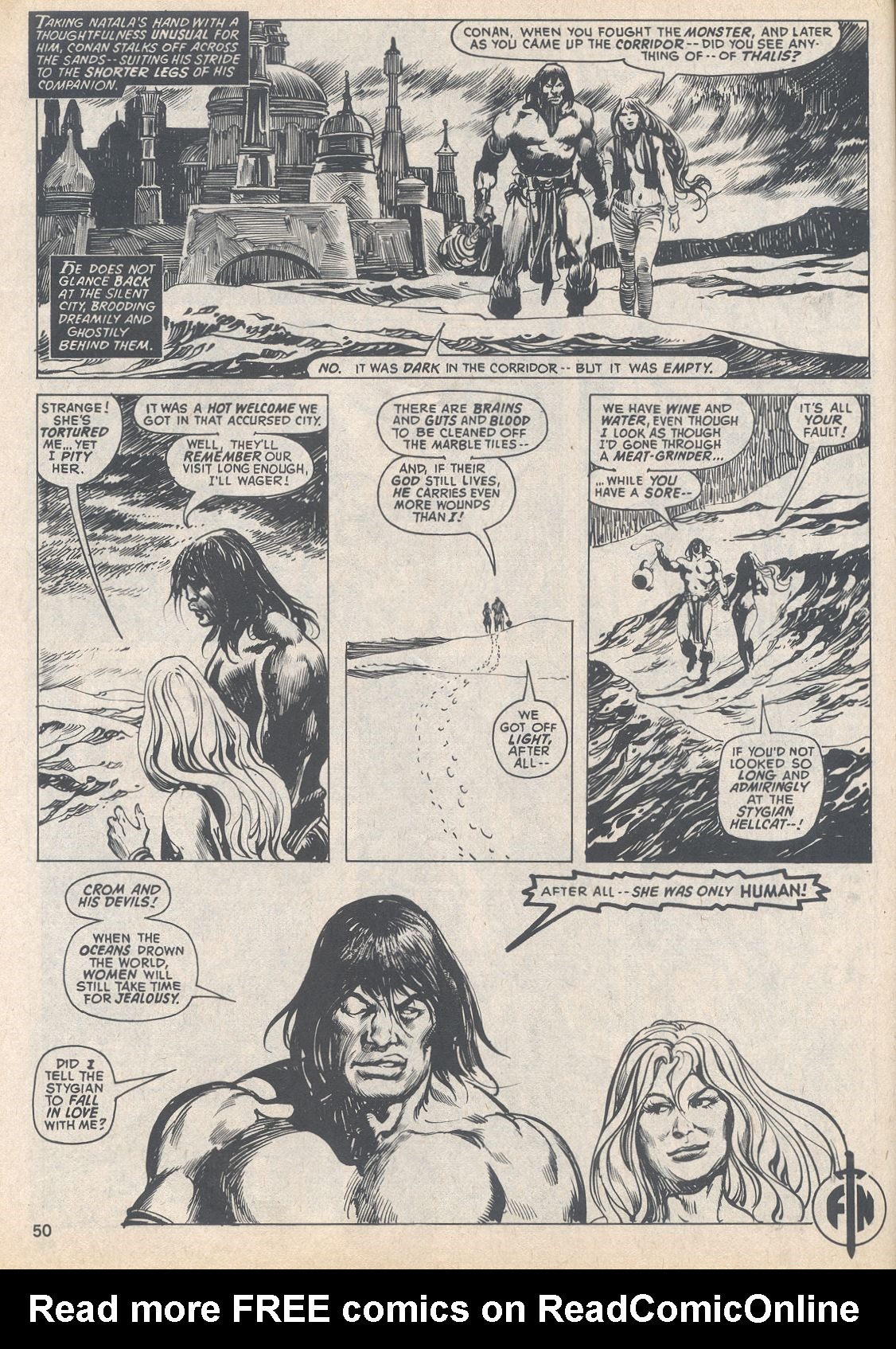 Read online The Savage Sword Of Conan comic -  Issue #20 - 50